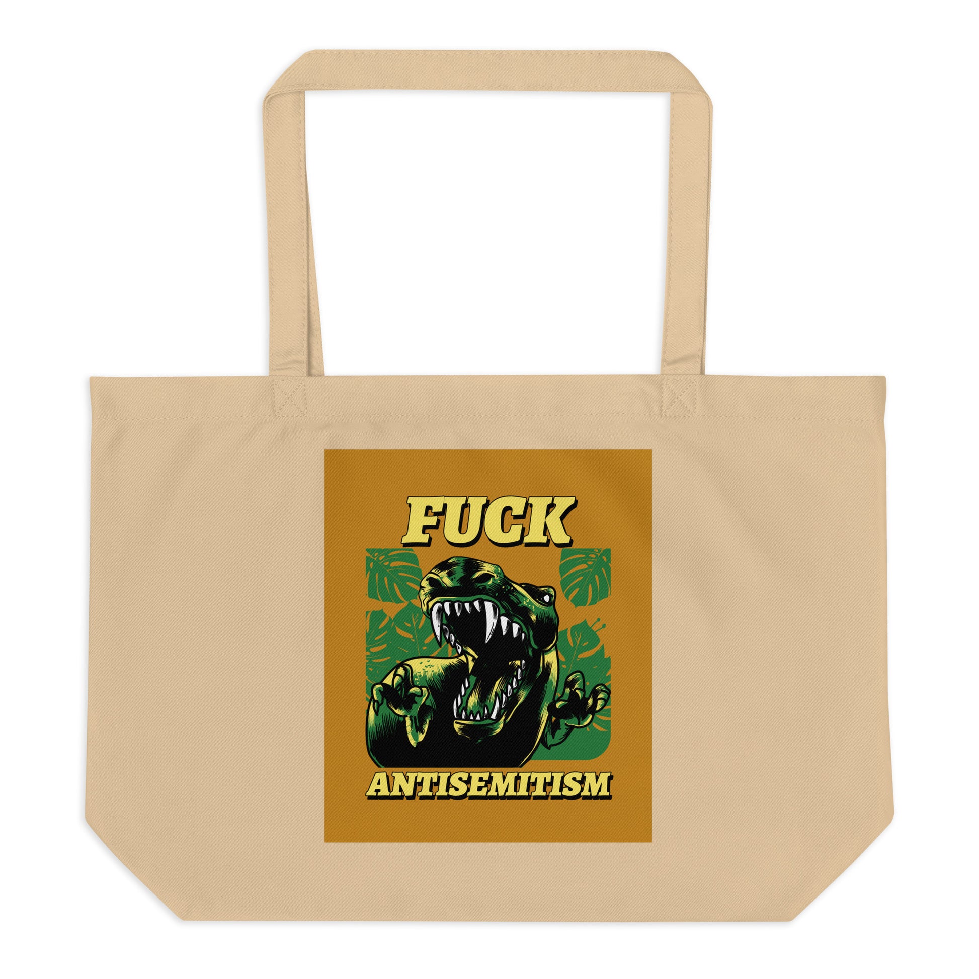 Battle Antisemitism | Large Organic Tote Bag
