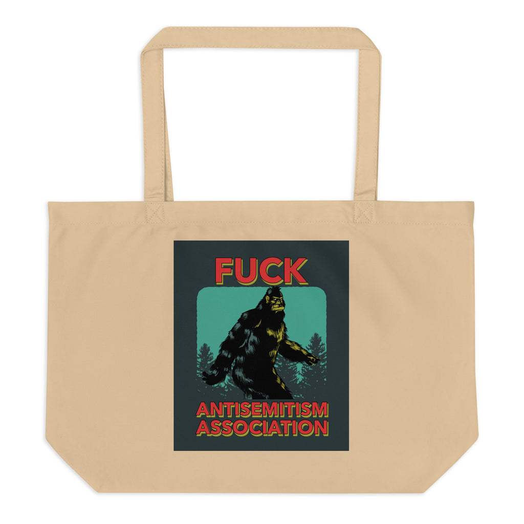 Battle Antisemitism | Large Organic Tote Bag