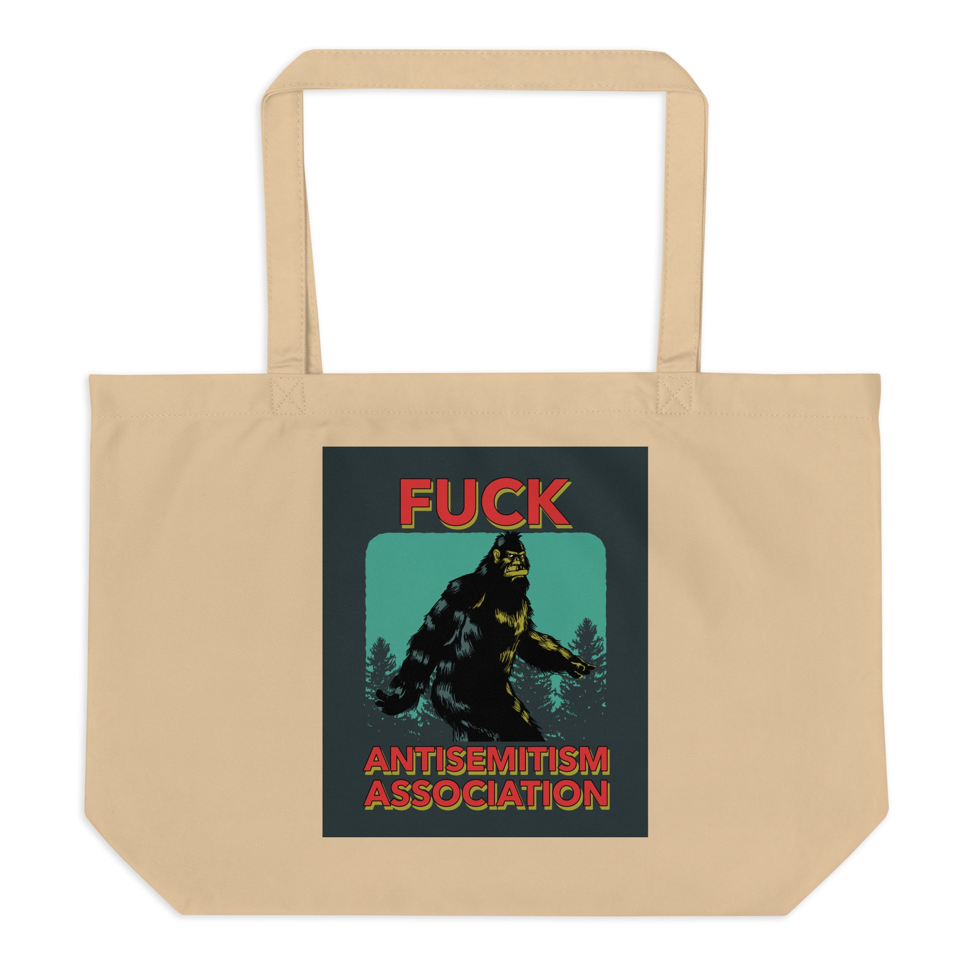 Battle Antisemitism | Large Organic Tote Bag