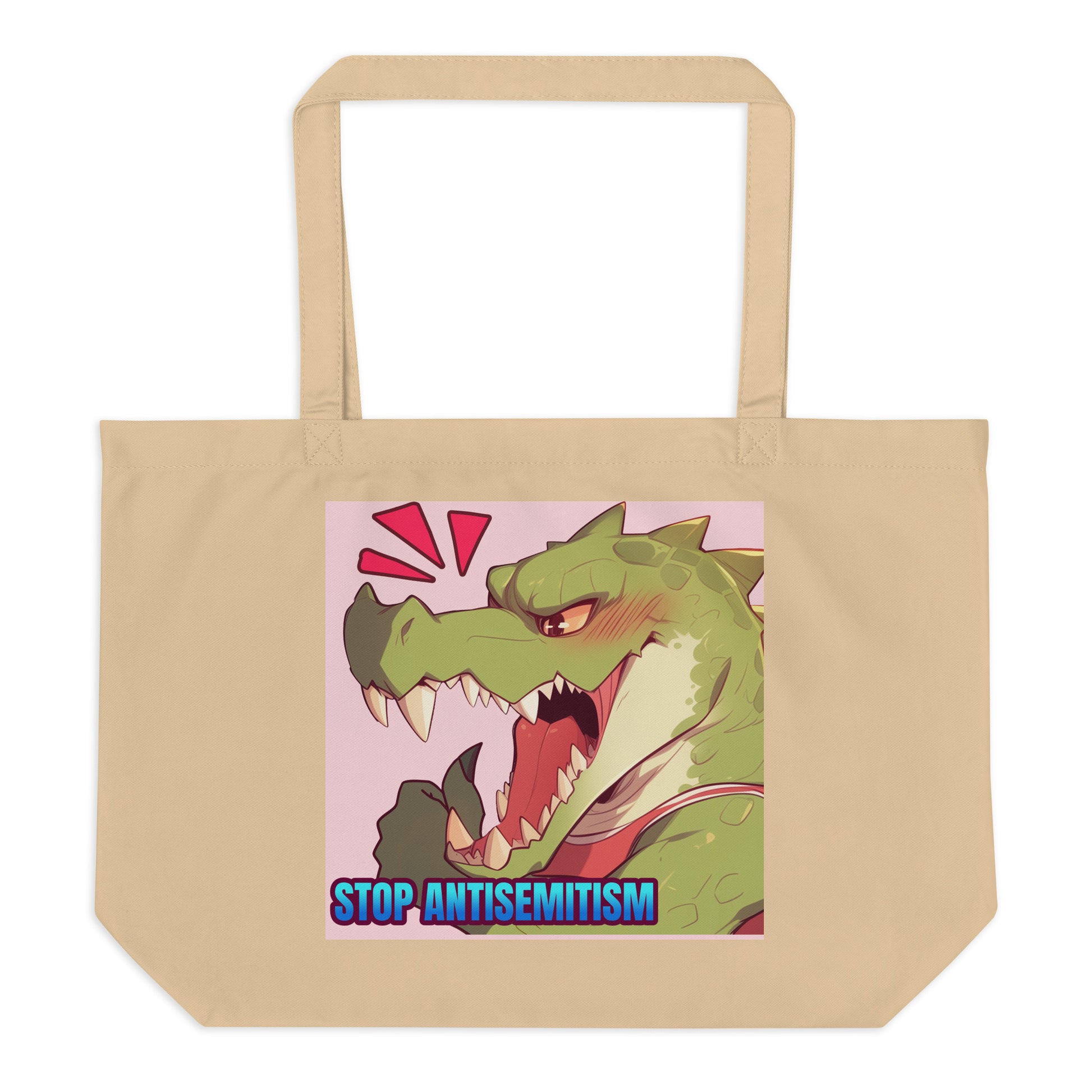 Dragon Adventure | Large Organic Tote Bag