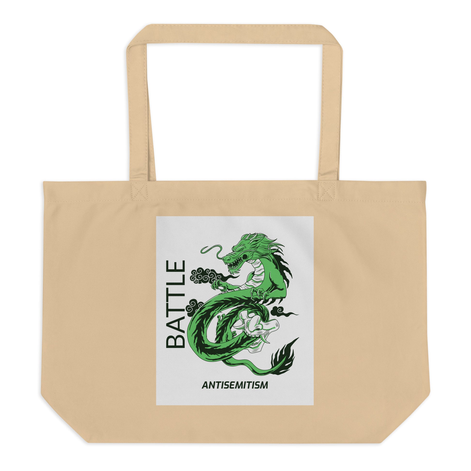 Dragon Adventure | Large Organic Tote Bag