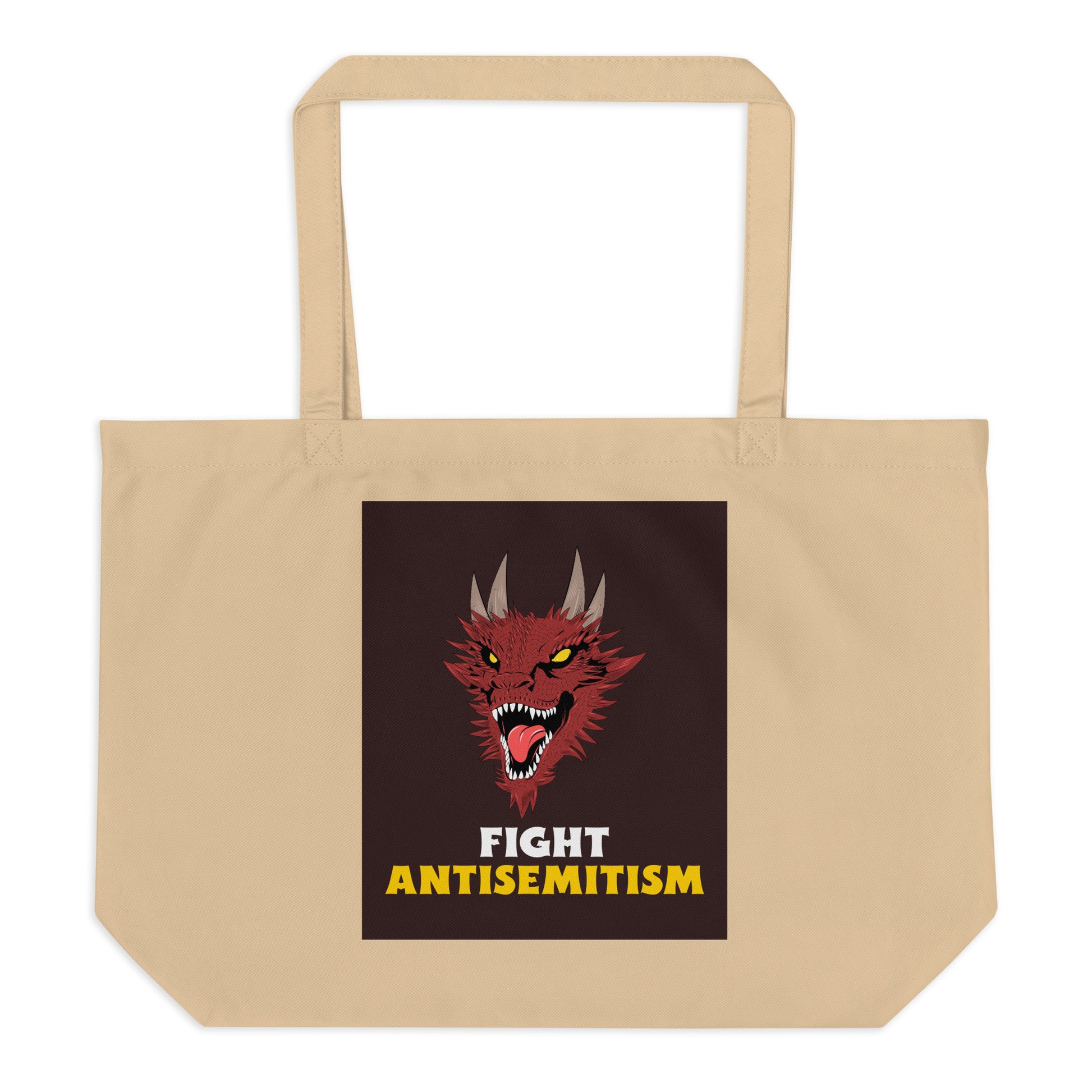 Dragon Adventure | Large Organic Tote Bag