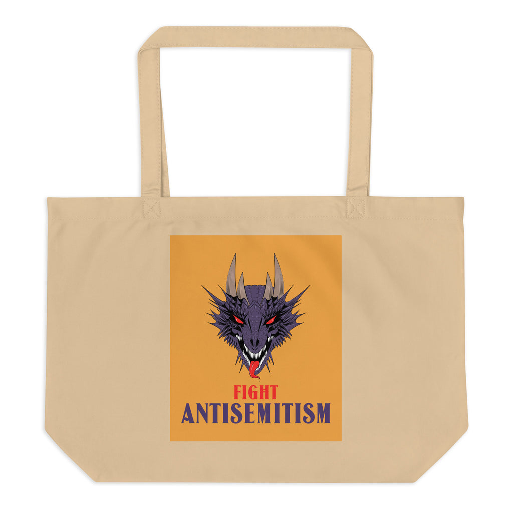 Dragon Adventure | Large Organic Tote Bag