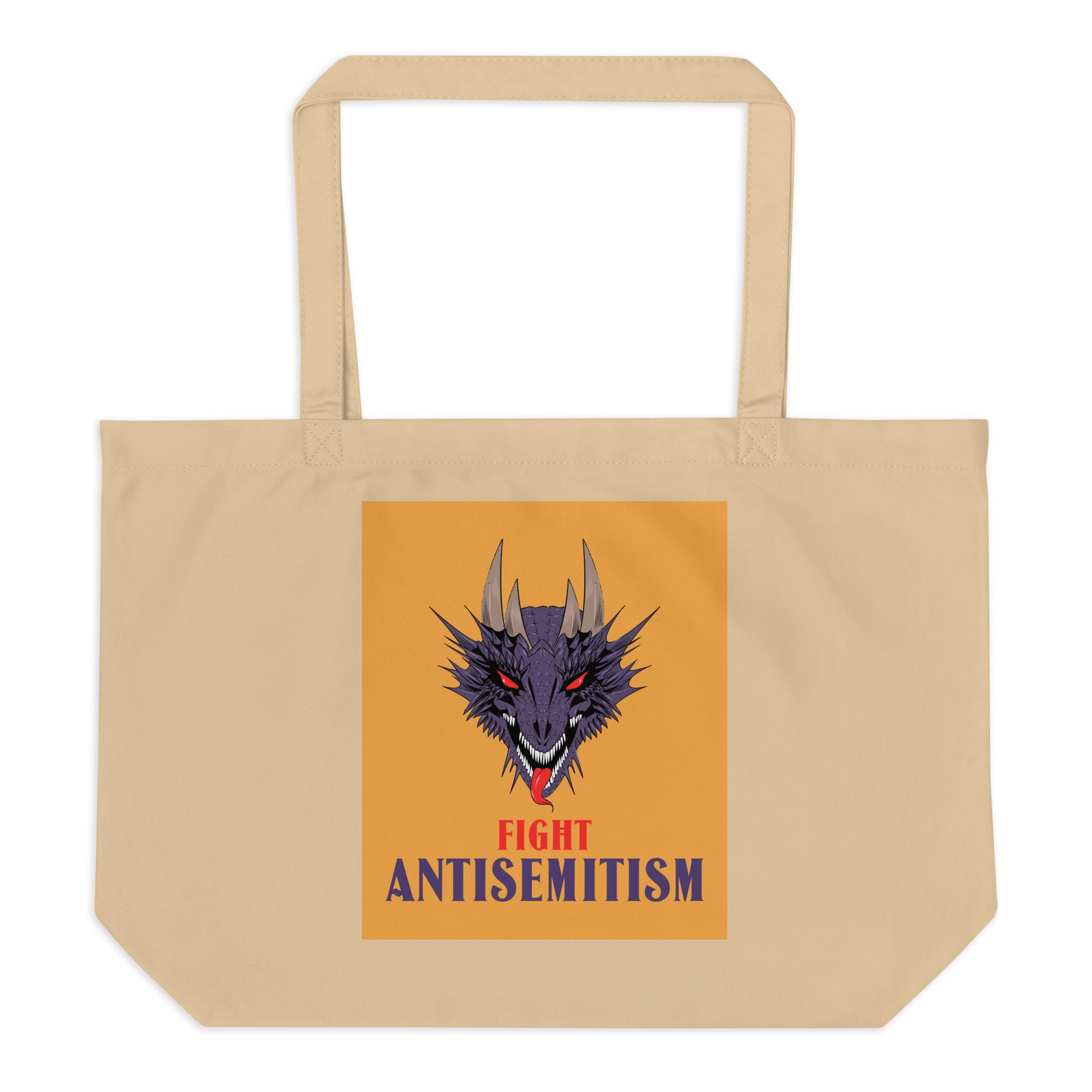Dragon Adventure | Large Organic Tote Bag