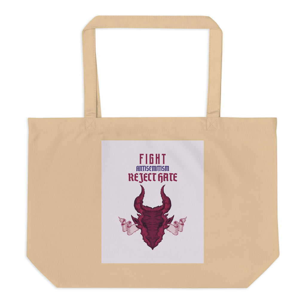 Dragon Adventure | Large Organic Tote Bag