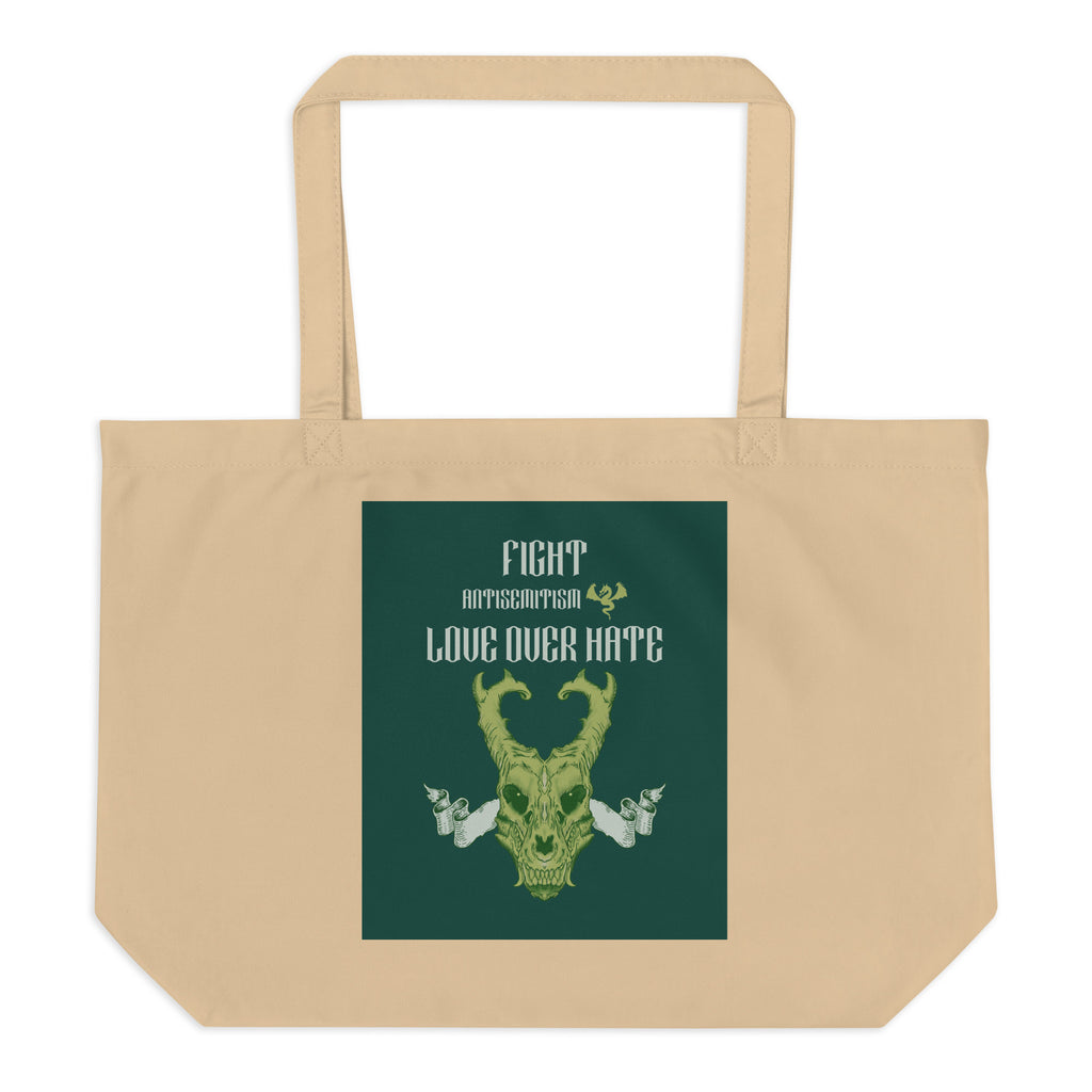 Dragon Adventure | Large Organic Tote Bag