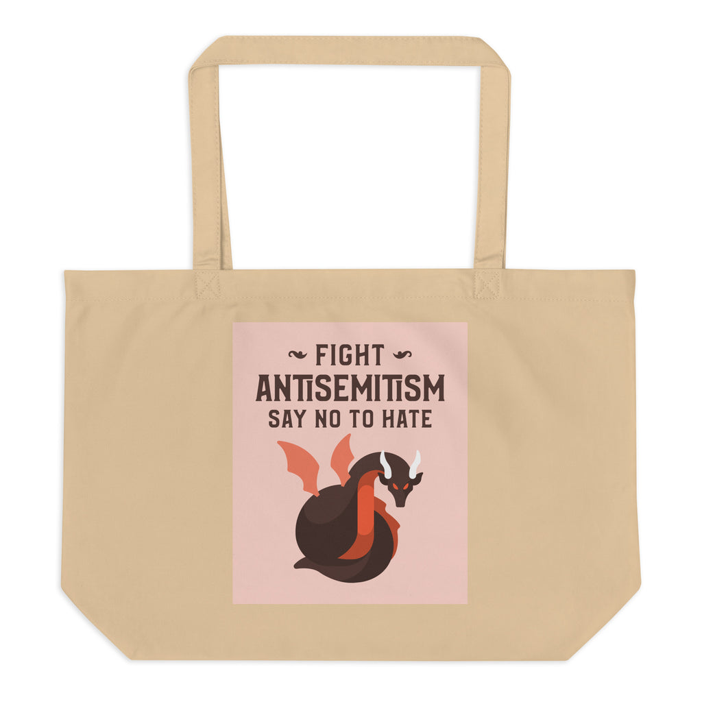 Dragon Adventure | Large Organic Tote Bag