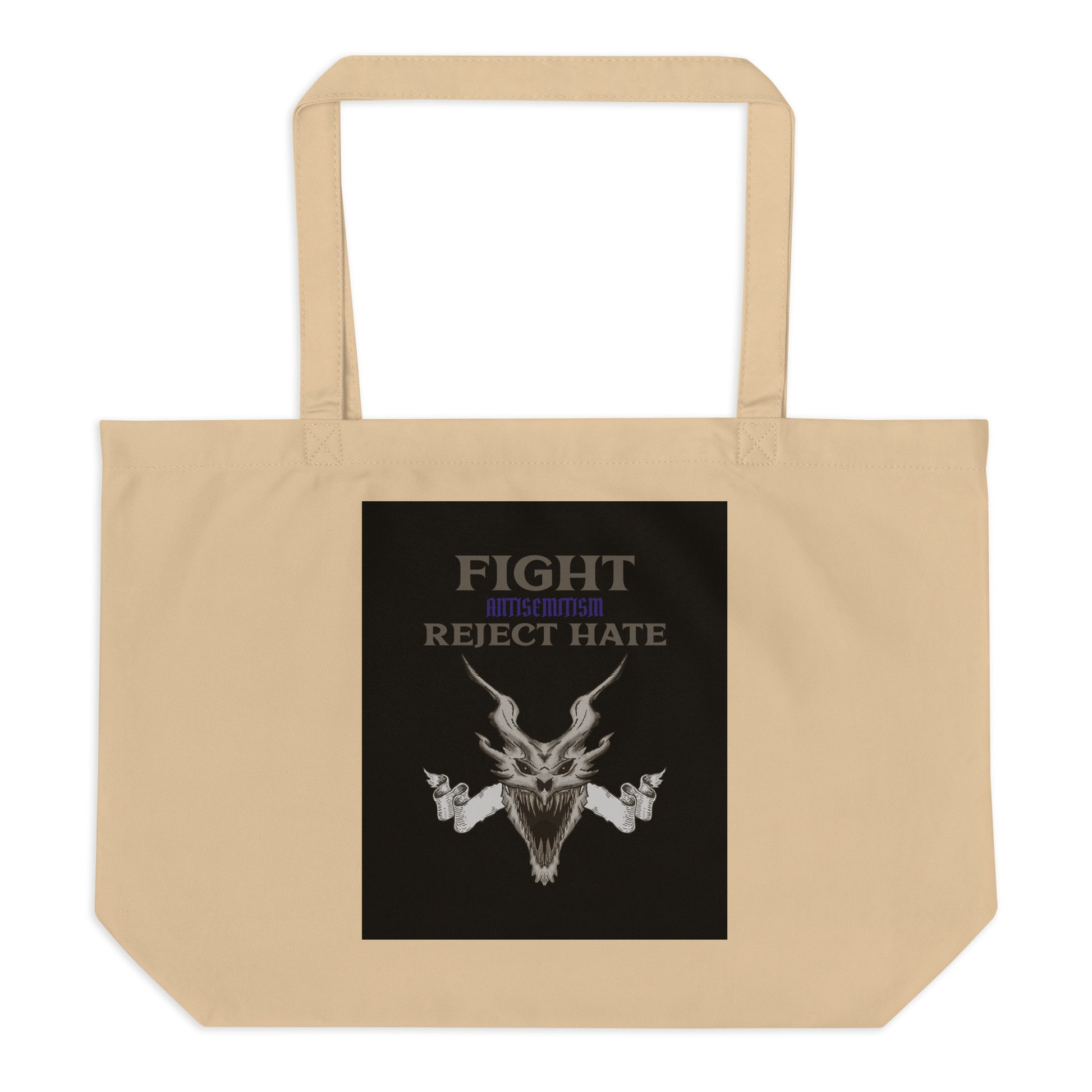 Dragon Adventure | Large Organic Tote Bag