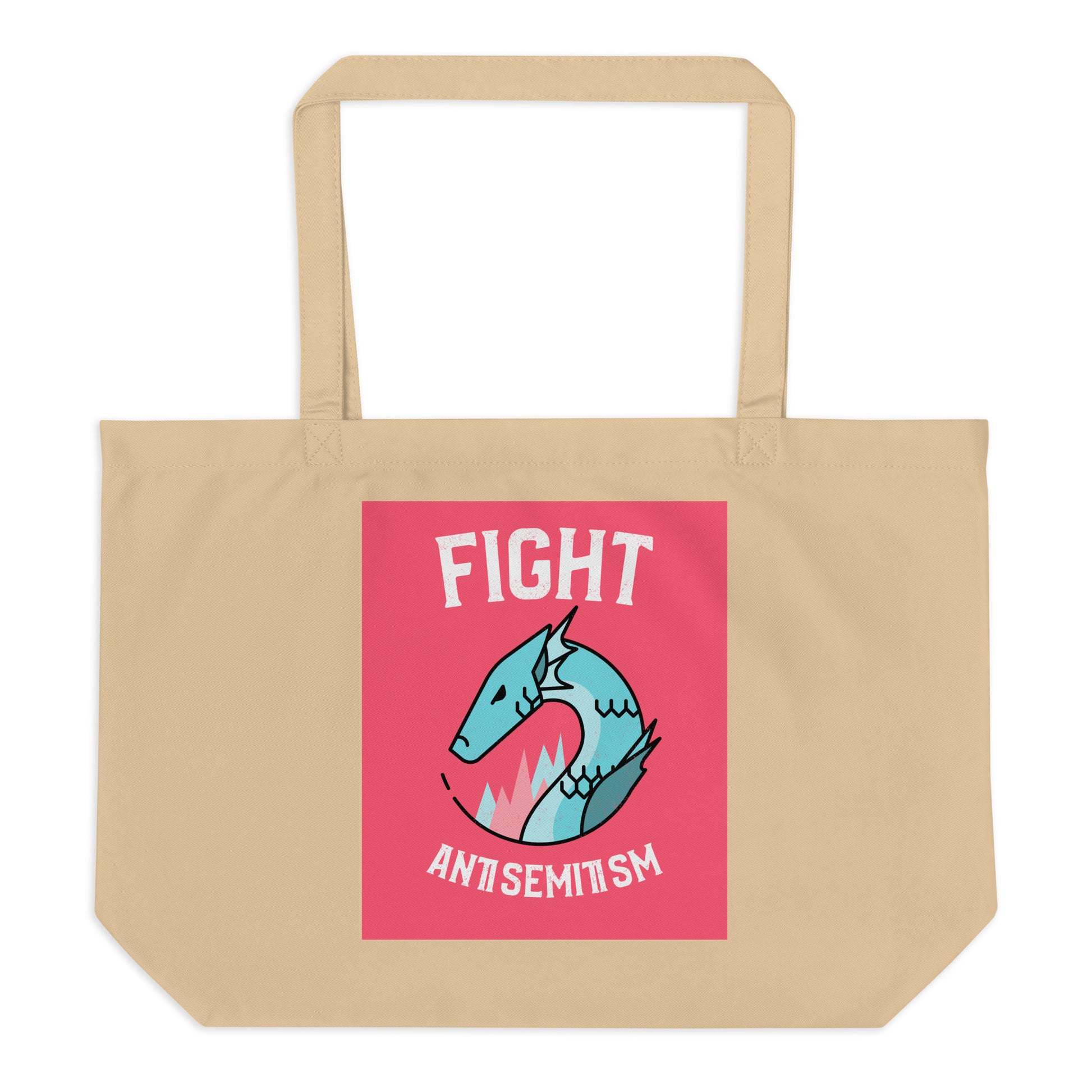 Dragon Adventure | Large Organic Tote Bag