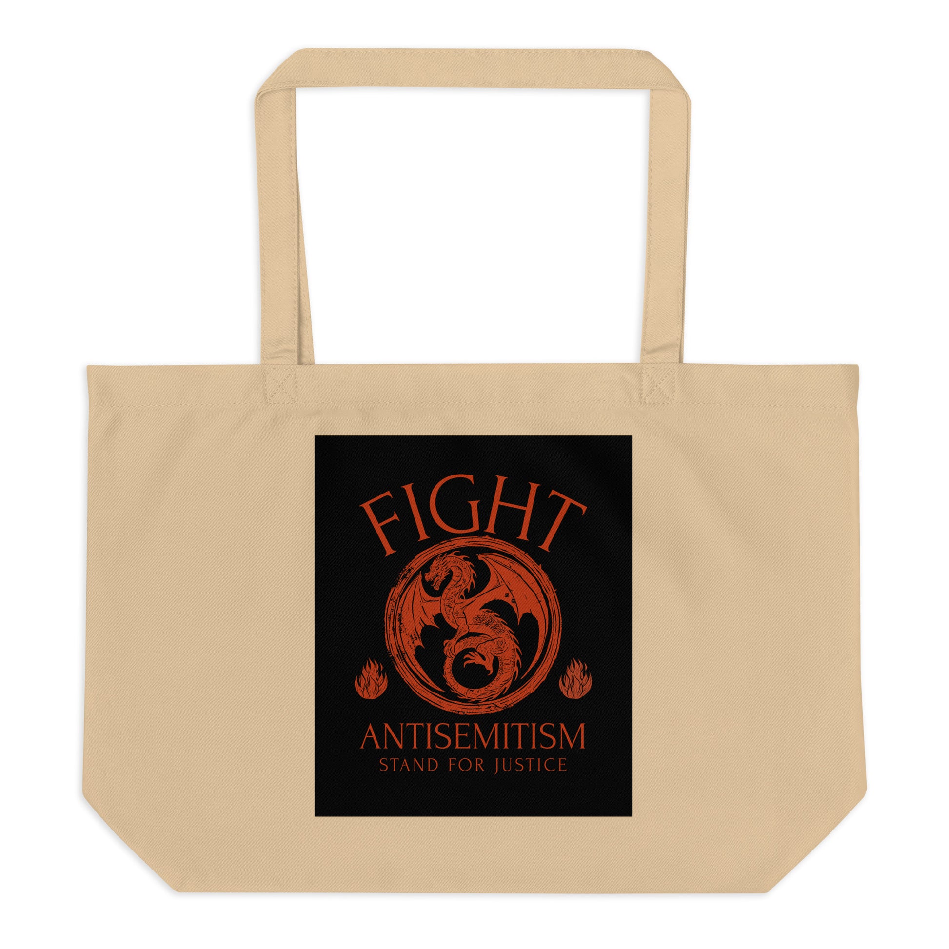 Dragon Adventure | Large Organic Tote Bag