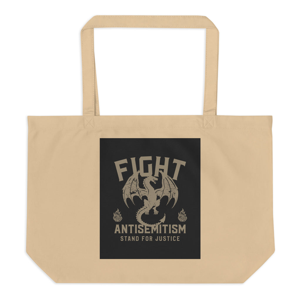 Dragon Adventure | Large Organic Tote Bag