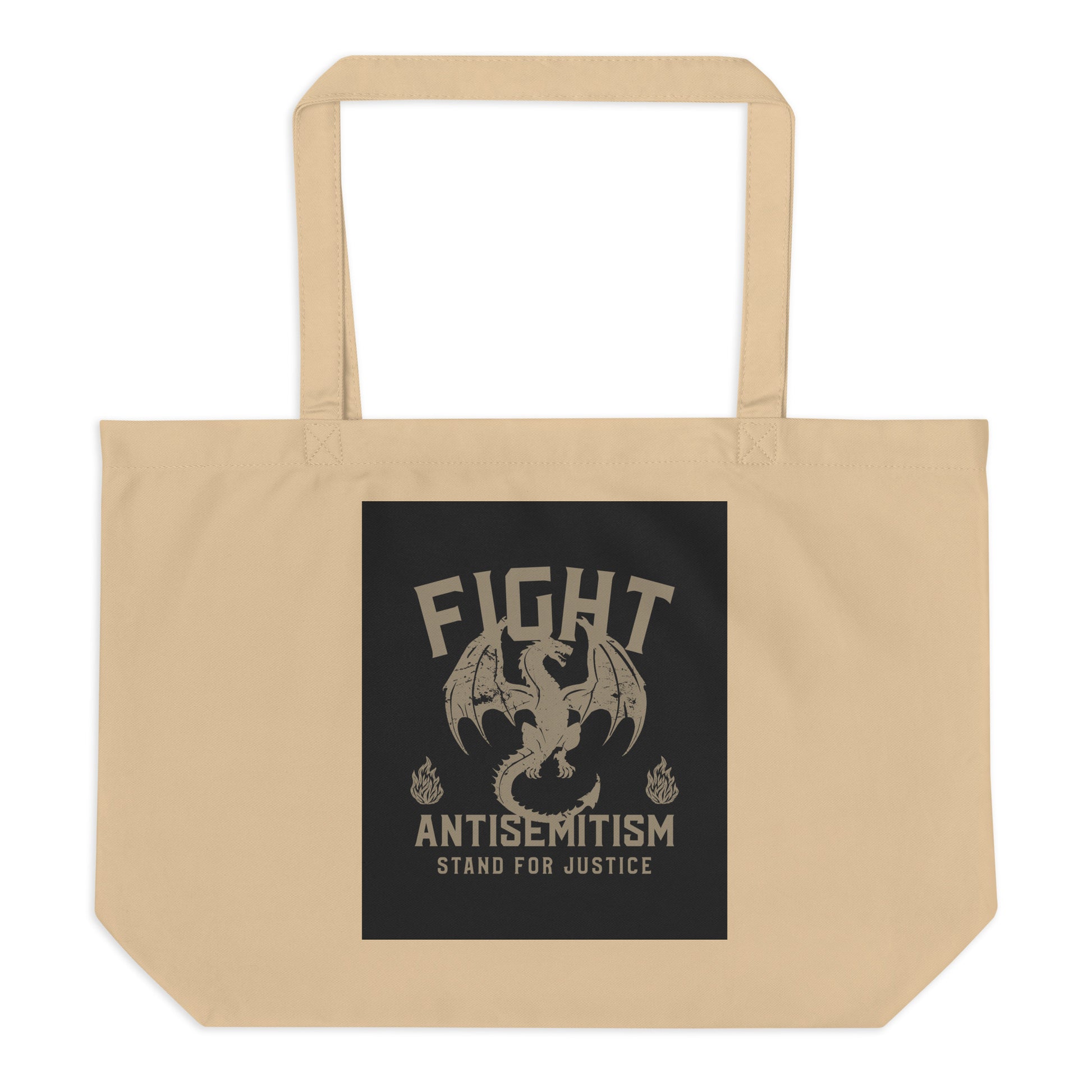 Dragon Adventure | Large Organic Tote Bag