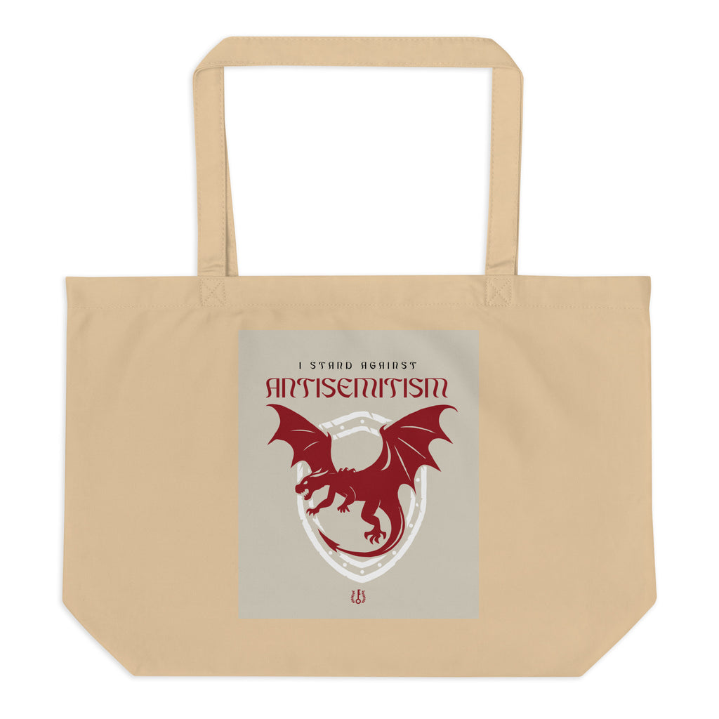 Dragon Adventure | Large Organic Tote Bag