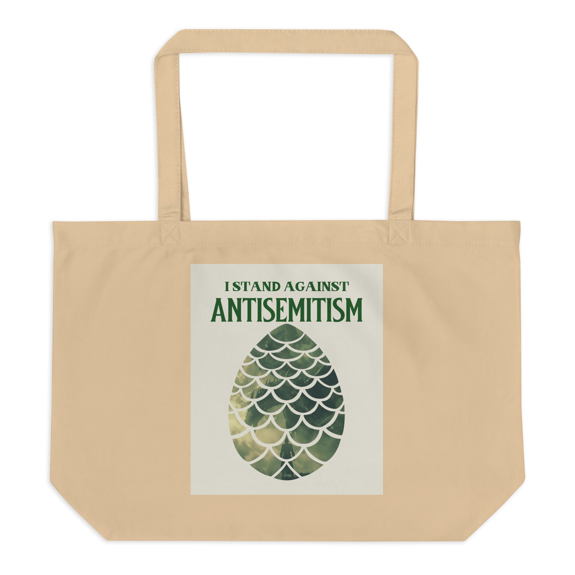 Dragon Adventure | Large Organic Tote Bag