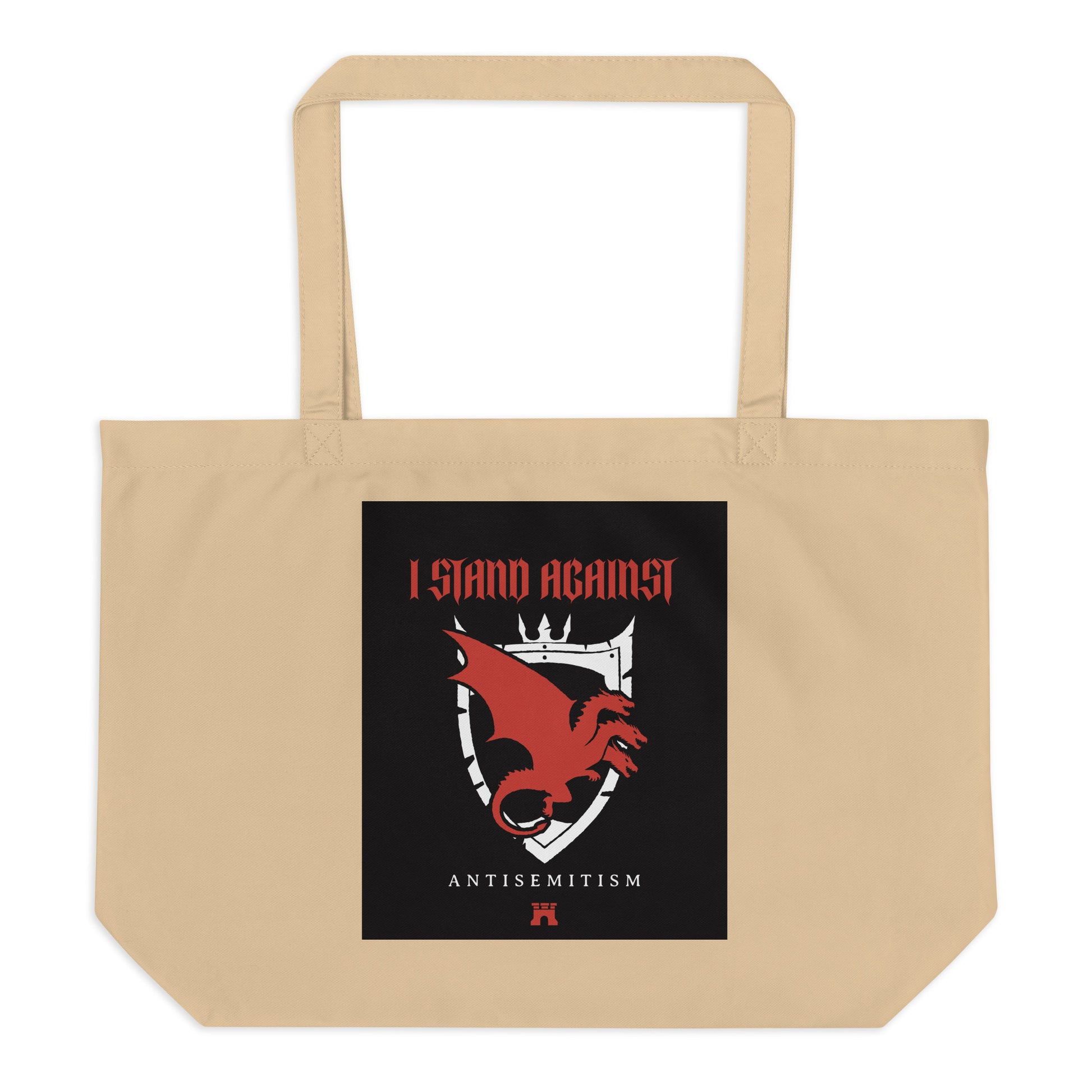 Dragon Adventure | Large Organic Tote Bag