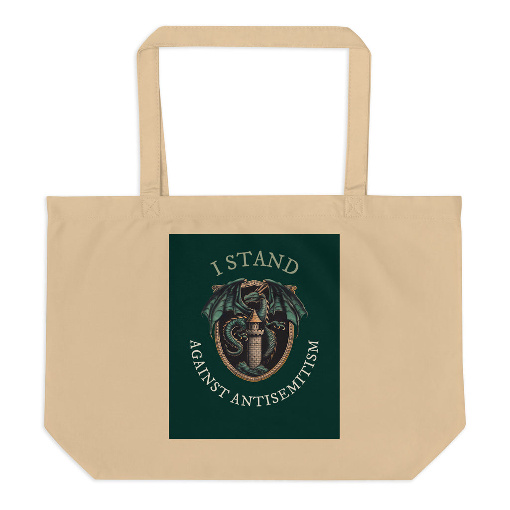 Dragon Adventure | Large Organic Tote Bag