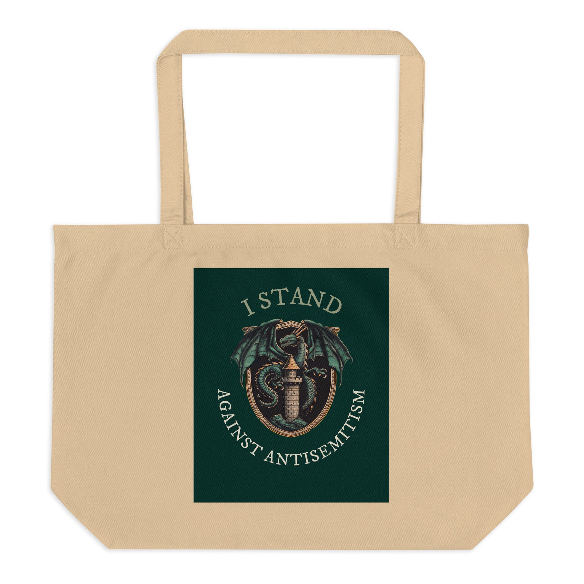 Dragon Adventure | Large Organic Tote Bag