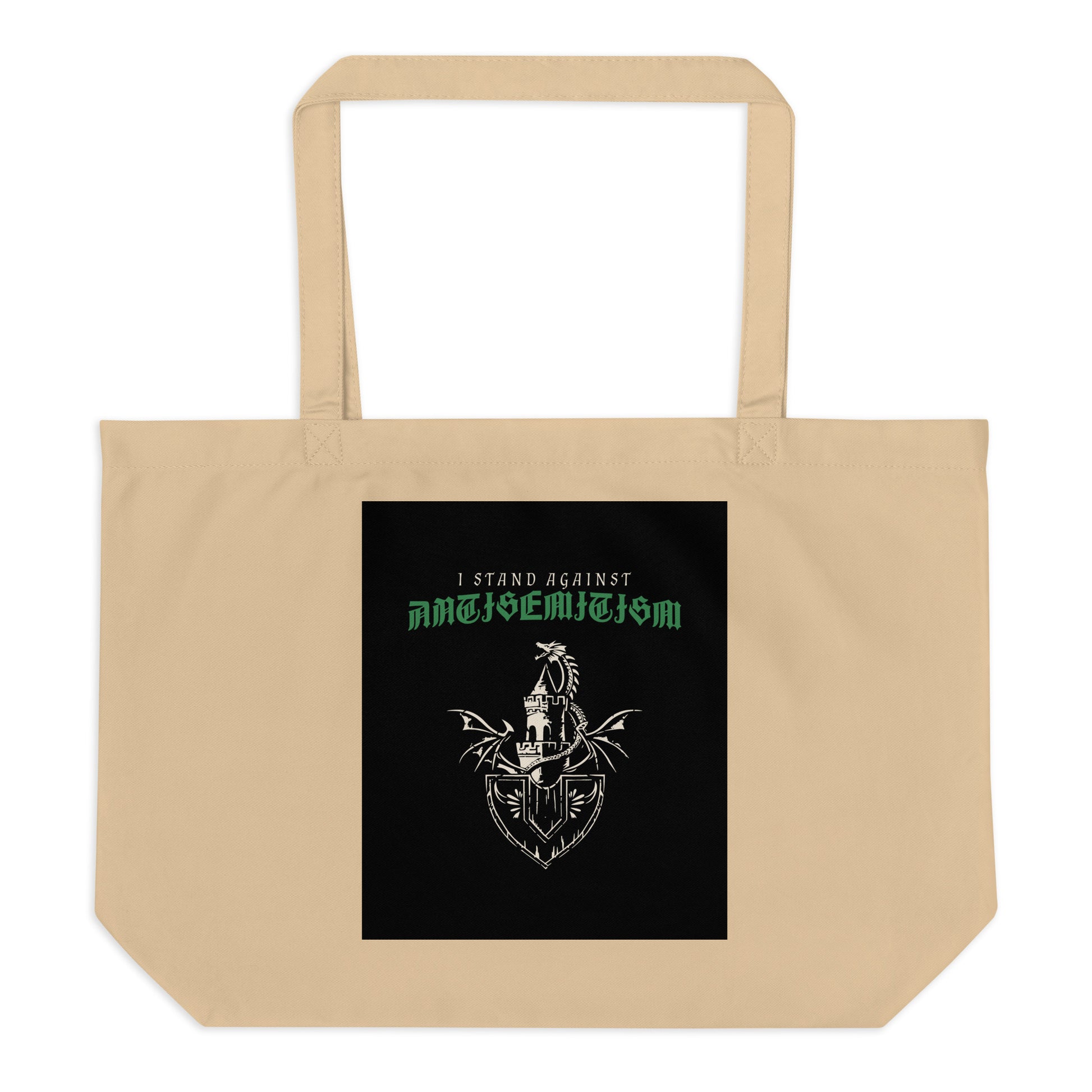 Dragon Adventure | Large Organic Tote Bag