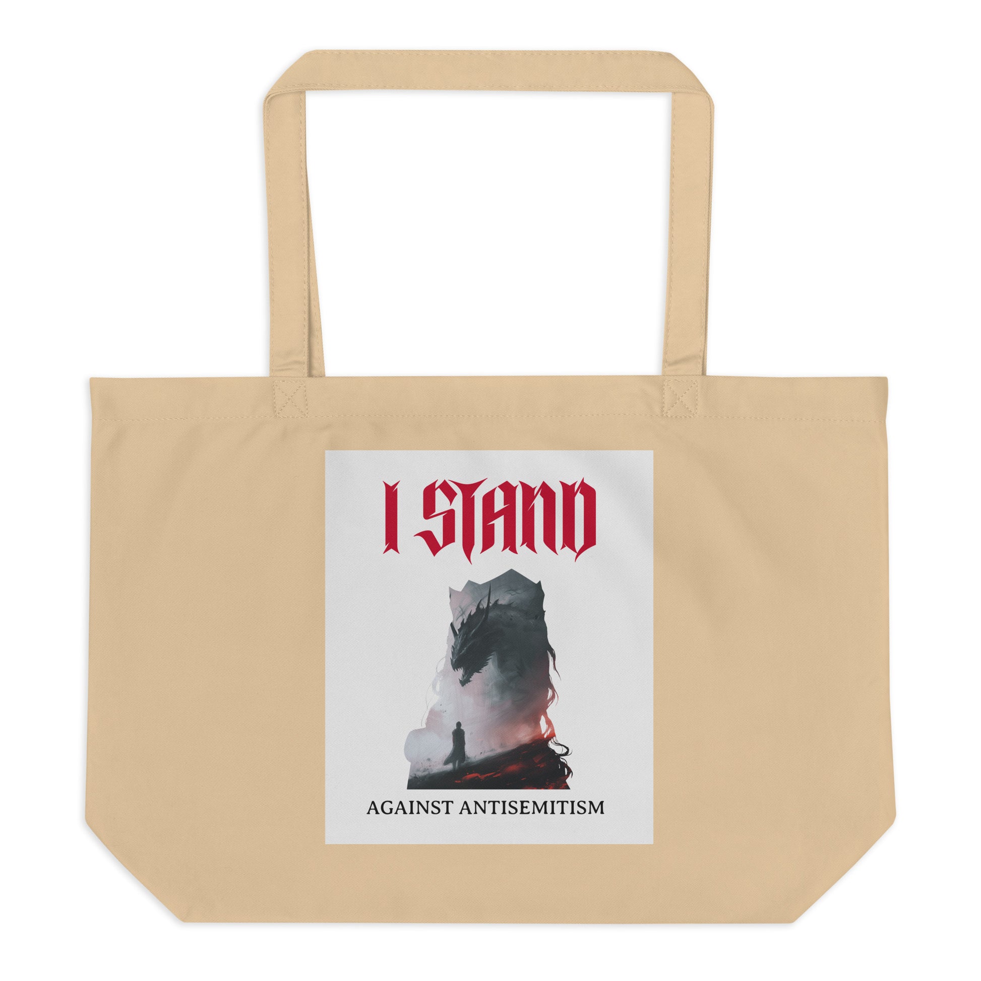 Dragon Adventure | Large Organic Tote Bag