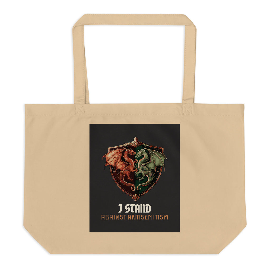 Dragon Adventure | Large Organic Tote Bag