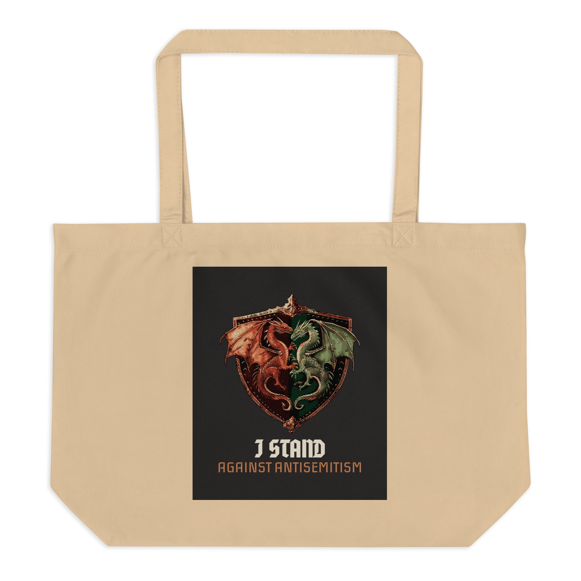 Dragon Adventure | Large Organic Tote Bag
