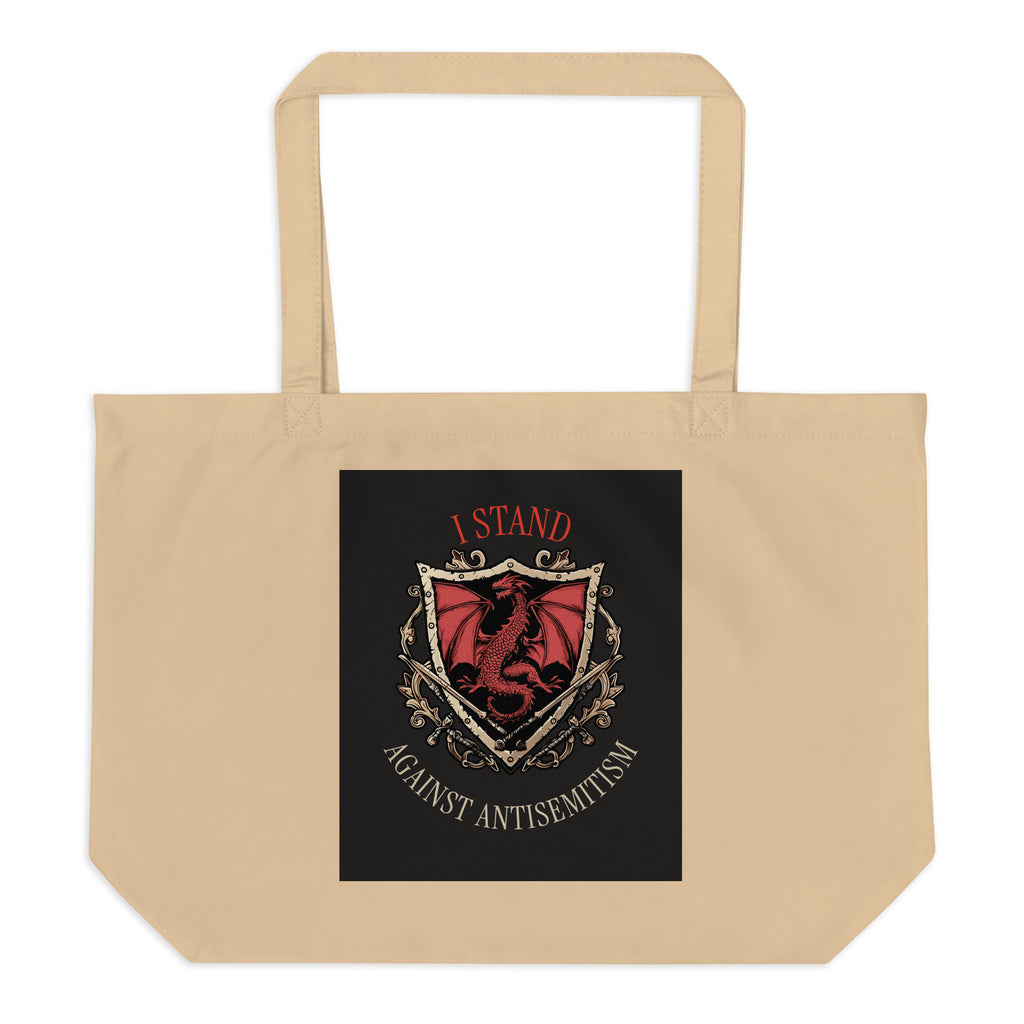 Dragon Adventure | Large Organic Tote Bag