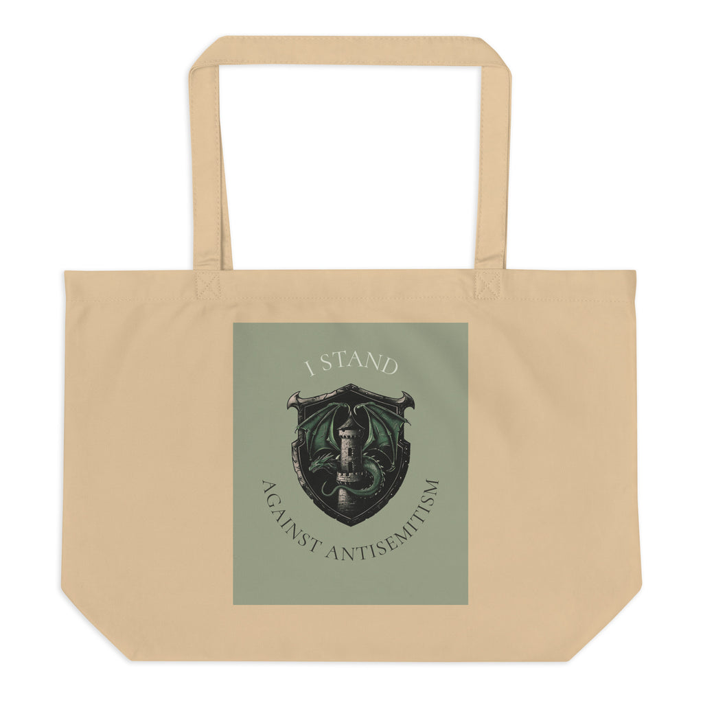 Dragon Adventure | Large Organic Tote Bag