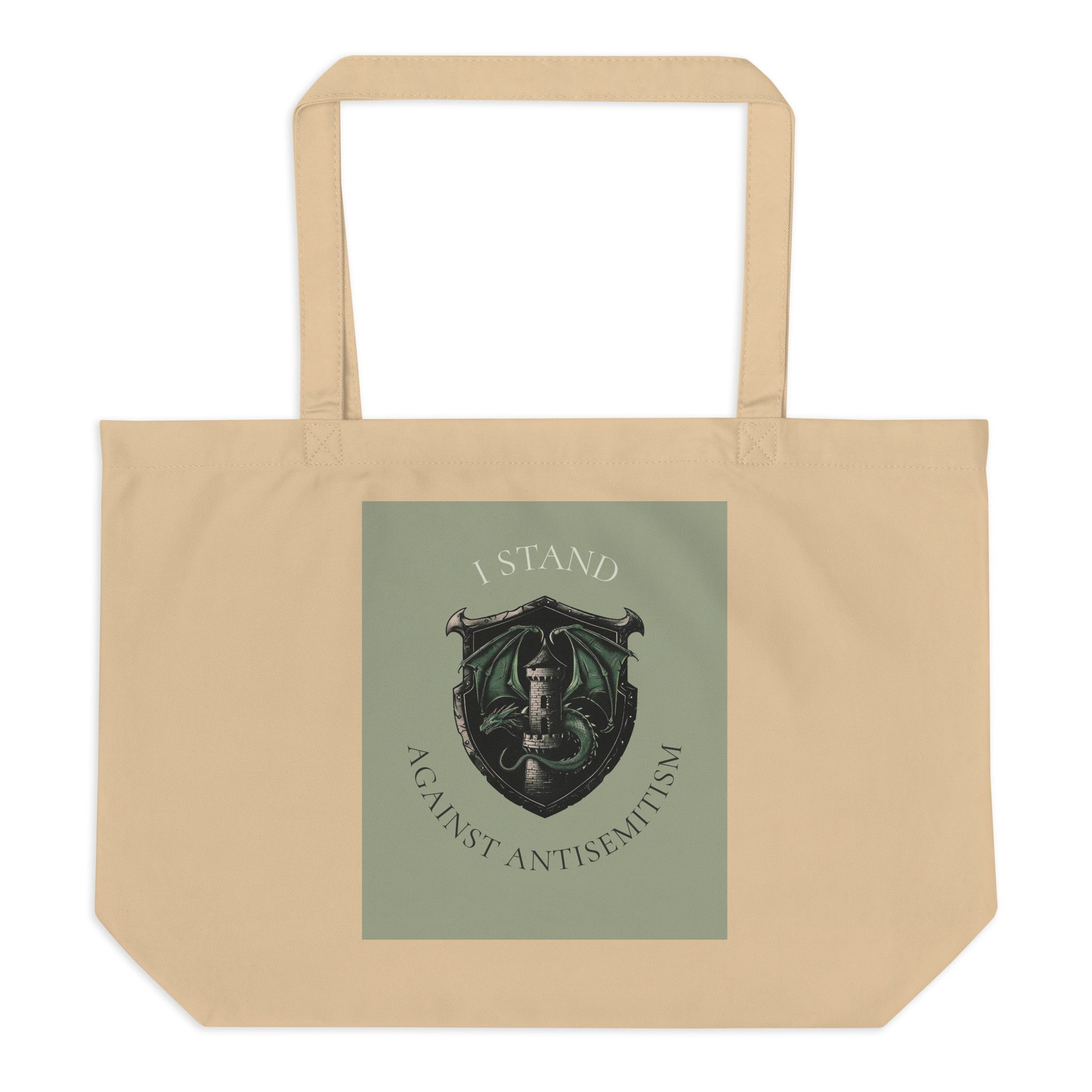 Dragon Adventure | Large Organic Tote Bag