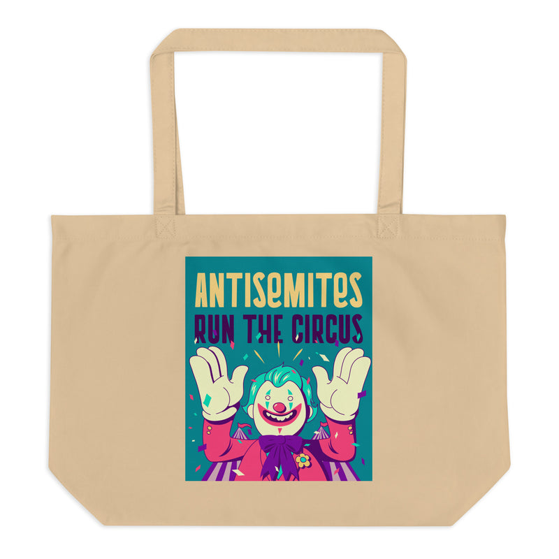 Antisemitic Clowns | Large Organic Tote Bag