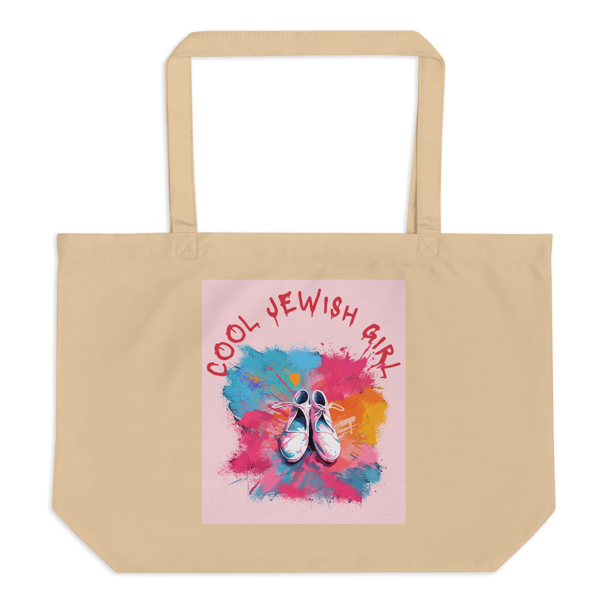 All In For Jews | Large Organic Tote Bag Jouparty