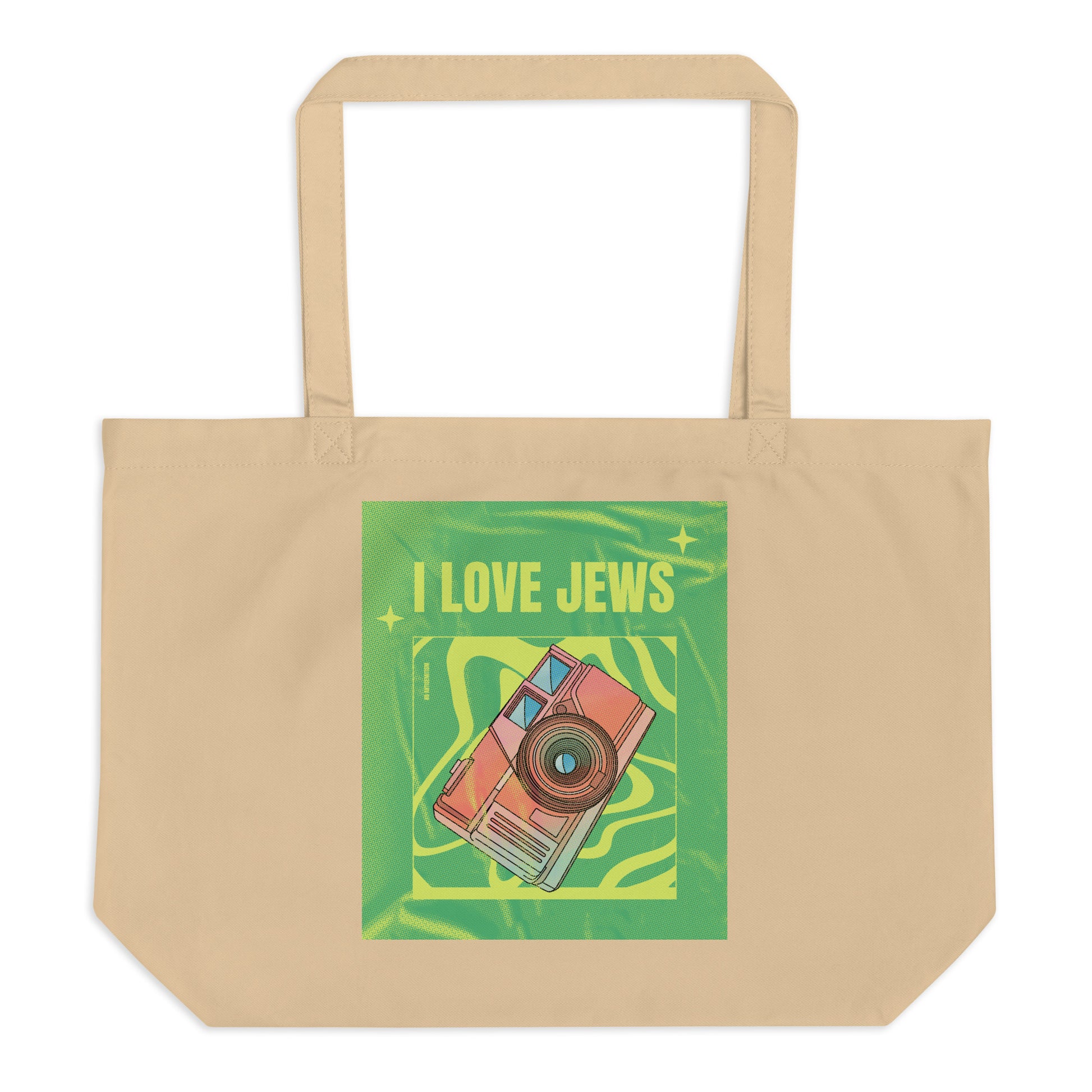All In For Jews | Large Organic Tote Bag