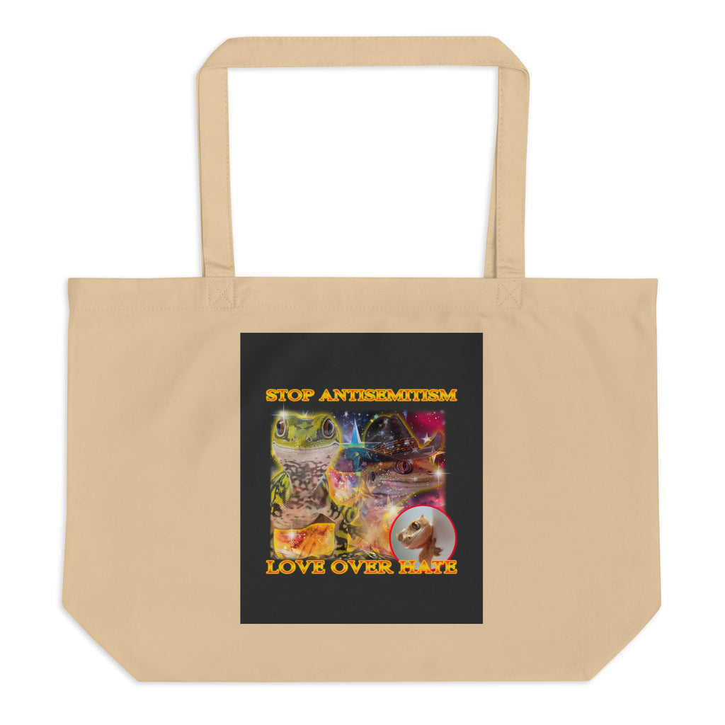All In For Jews | Large Organic Tote Bag Jouparty