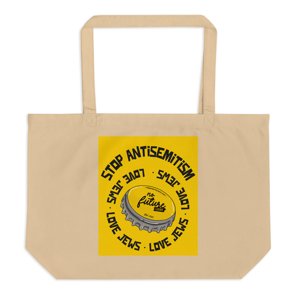 All In For Jews | Large Organic Tote Bag Jouparty
