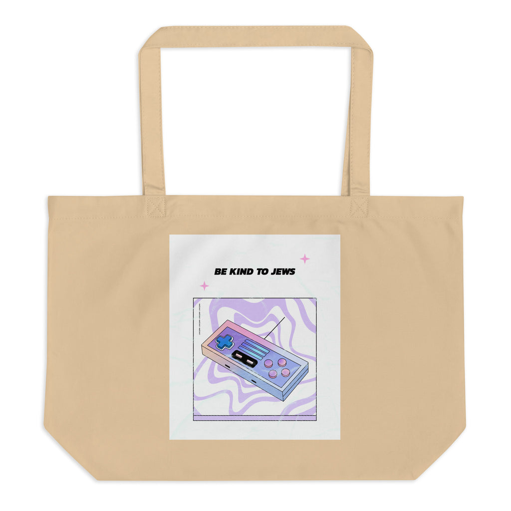 All In For Jews | Large Organic Tote Bag Jouparty