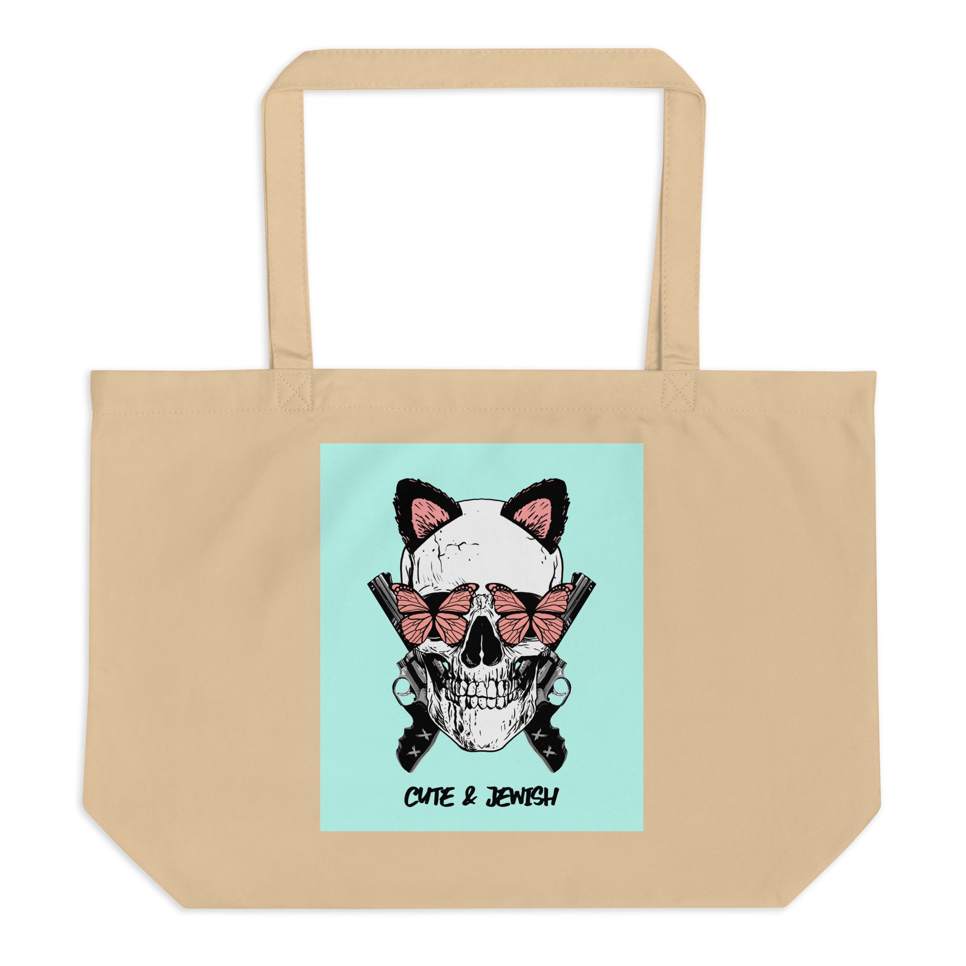 All In For Jews | Large Organic Tote Bag Jouparty