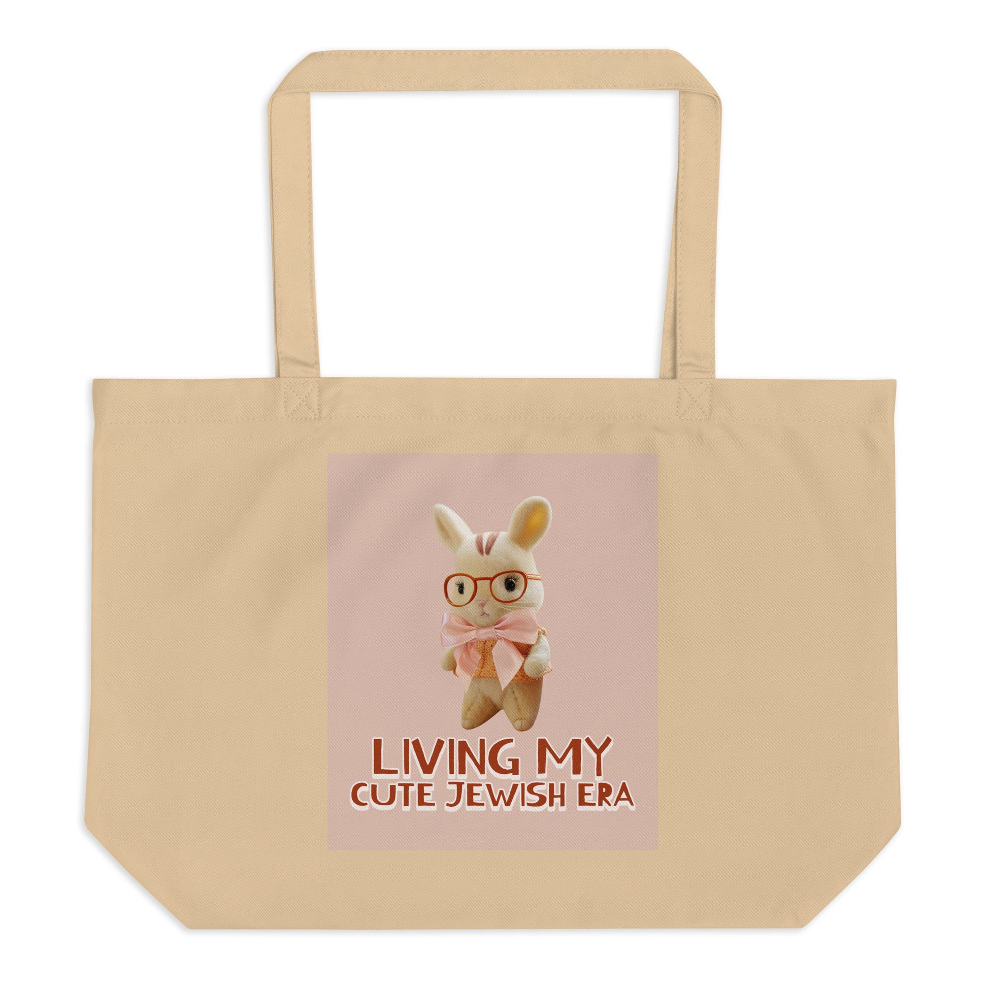 All In For Jews | Large Organic Tote Bag Jouparty