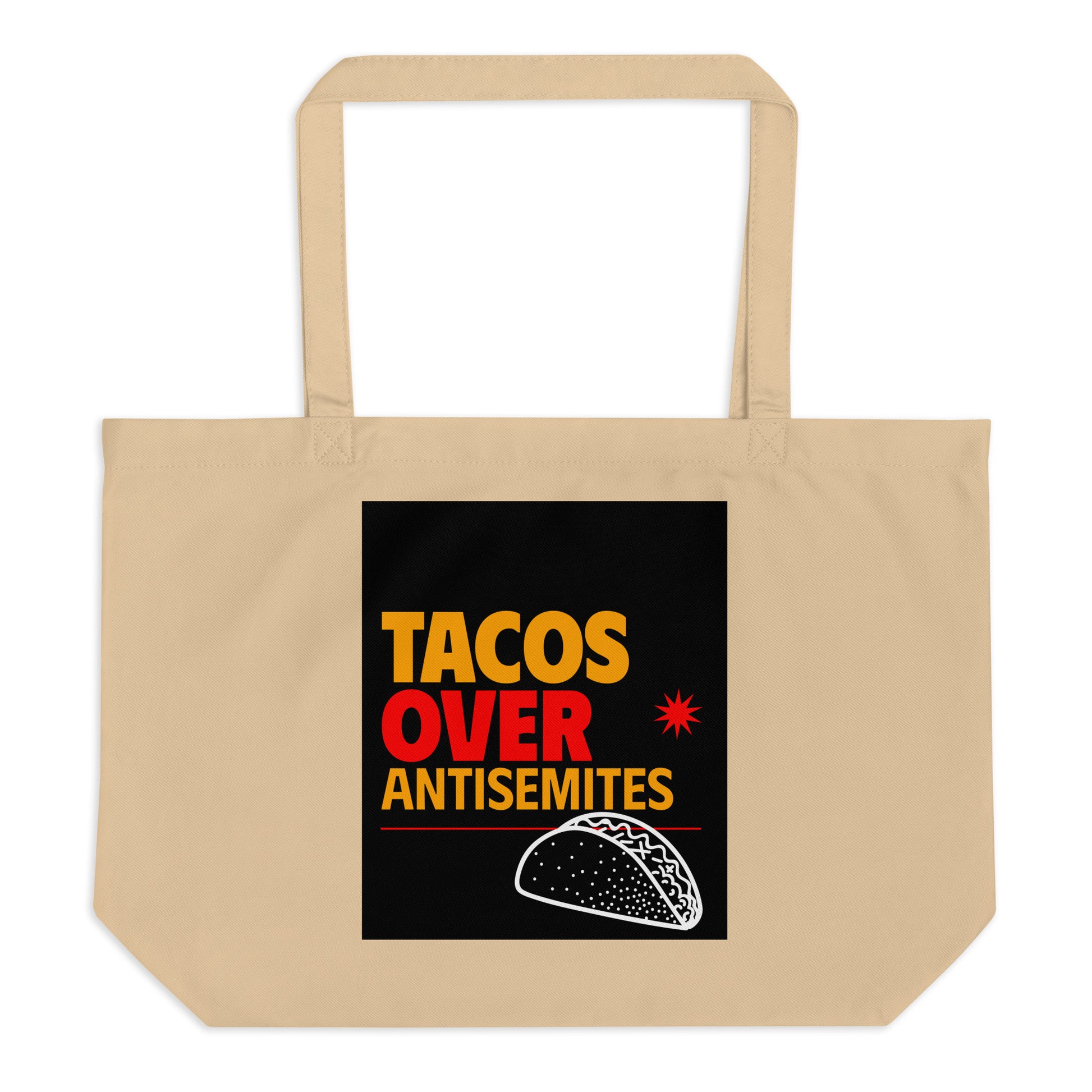 All In For Jews | Large Organic Tote Bag Jouparty