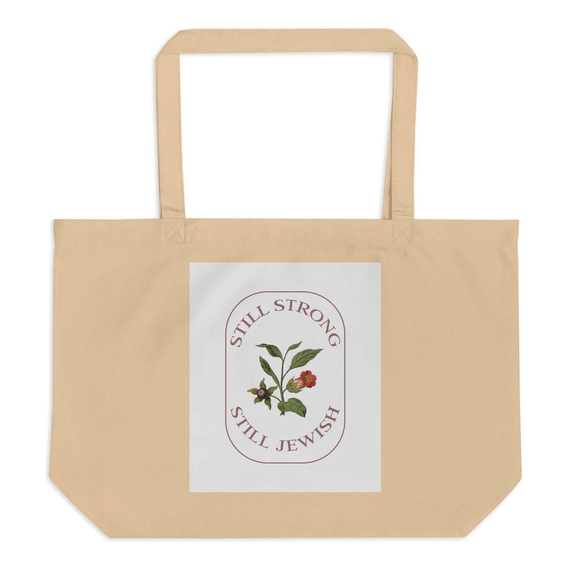 All In For Jews | Large Organic Tote Bag Jouparty