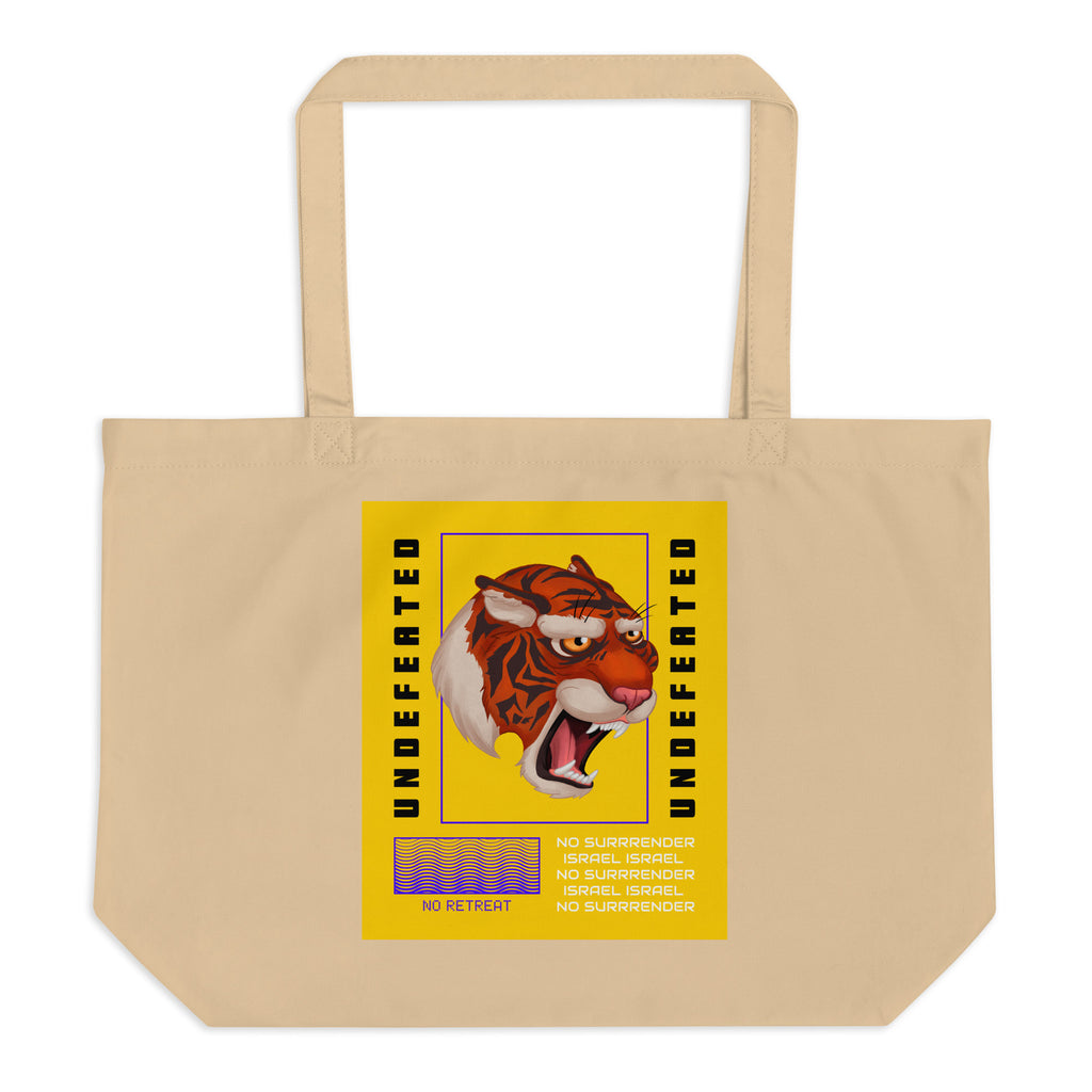All In For Jews | Large Organic Tote Bag Jouparty