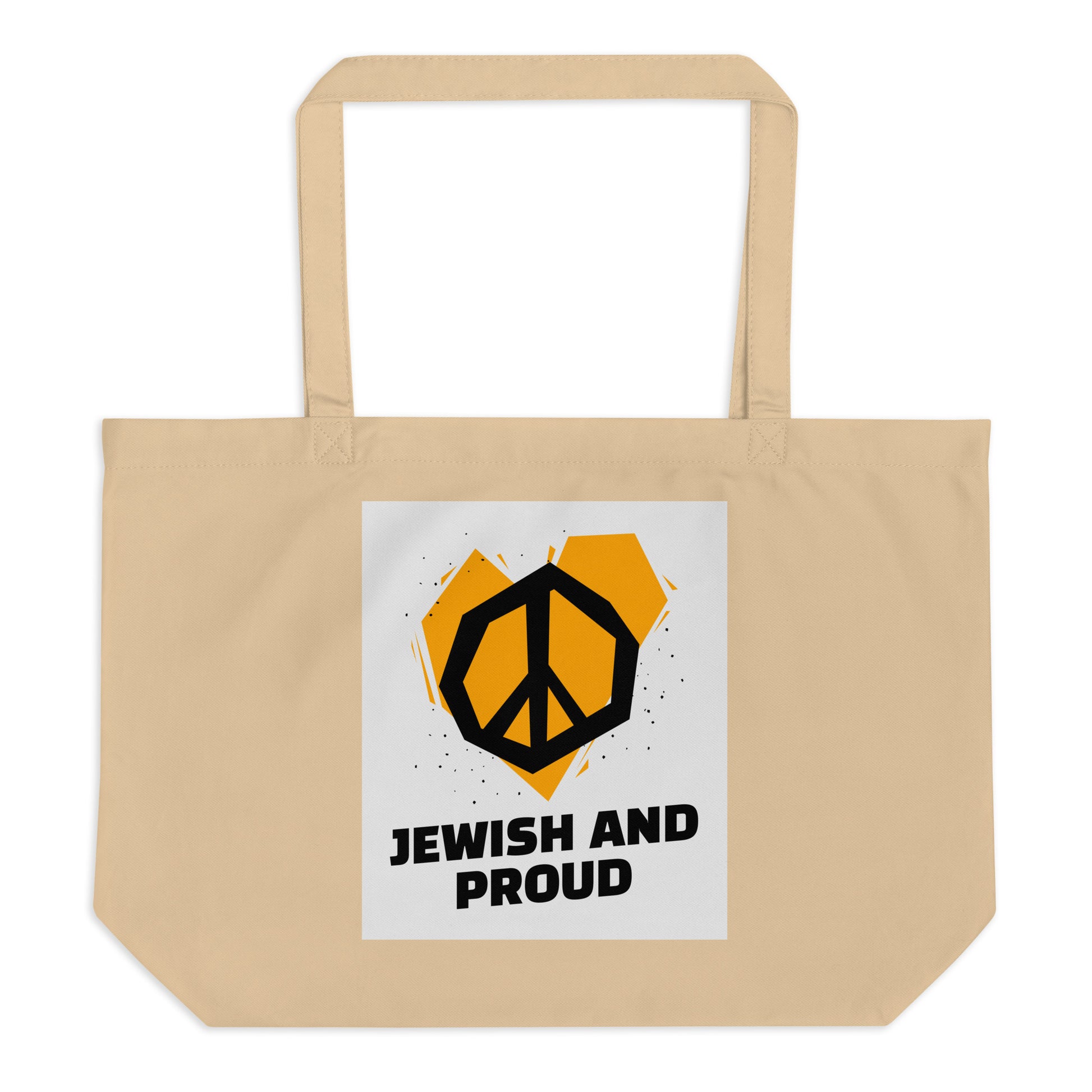 All In For Jews | Large Organic Tote Bag Jouparty