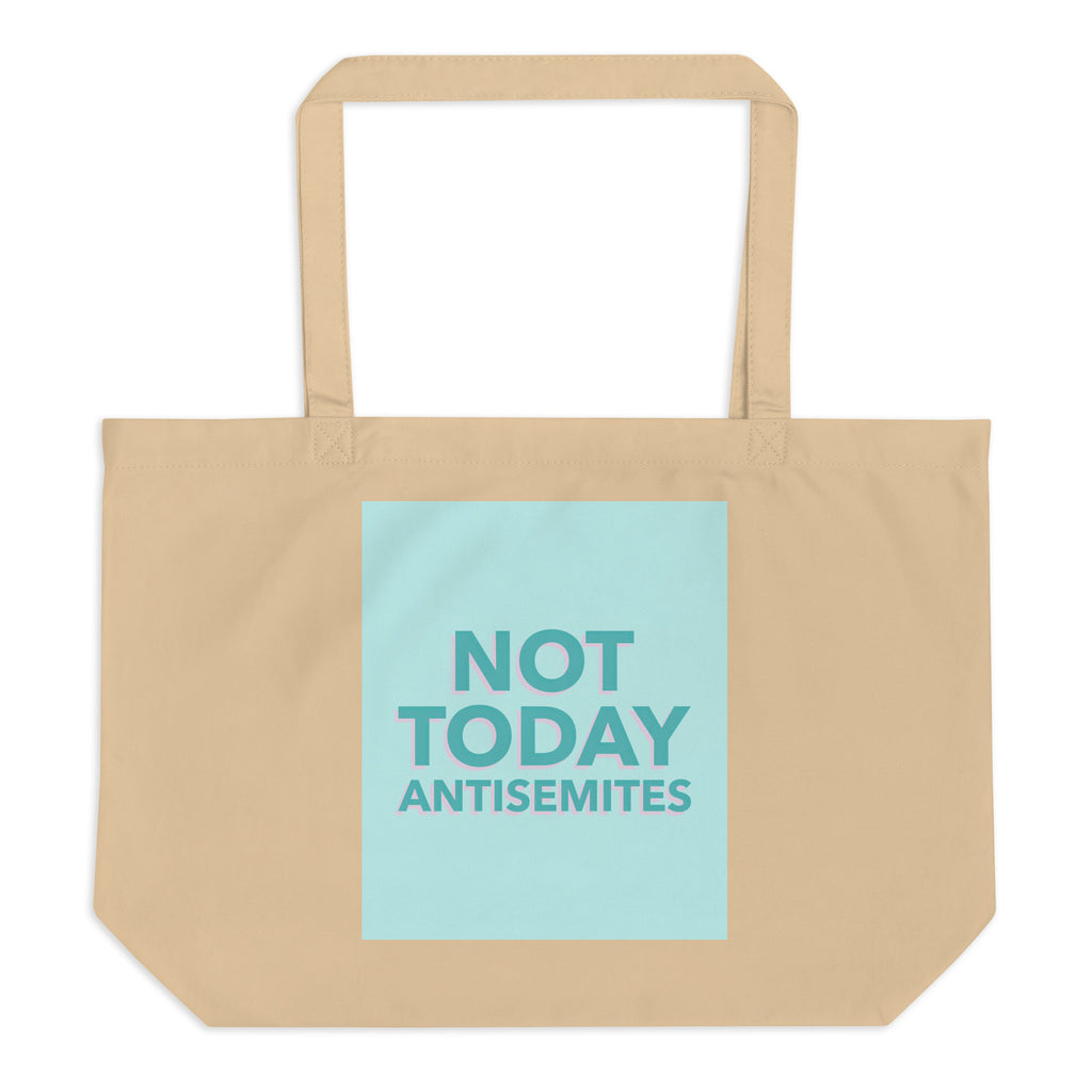 All In For Jews | Large Organic Tote Bag Jouparty