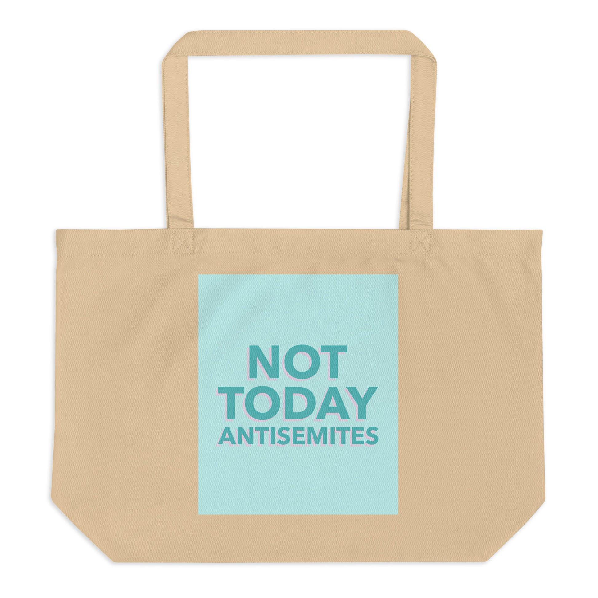 All In For Jews | Large Organic Tote Bag Jouparty