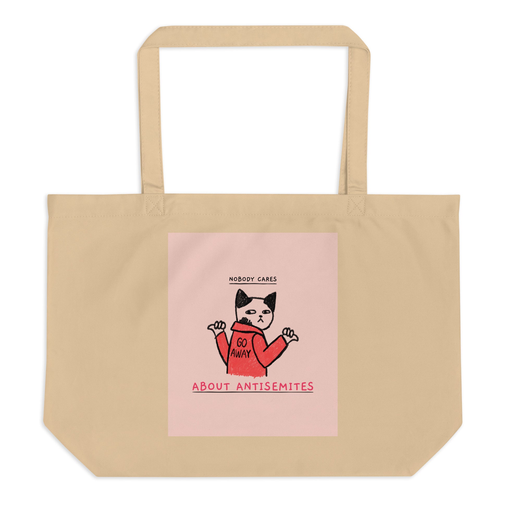 All In For Jews | Large Organic Tote Bag Jouparty