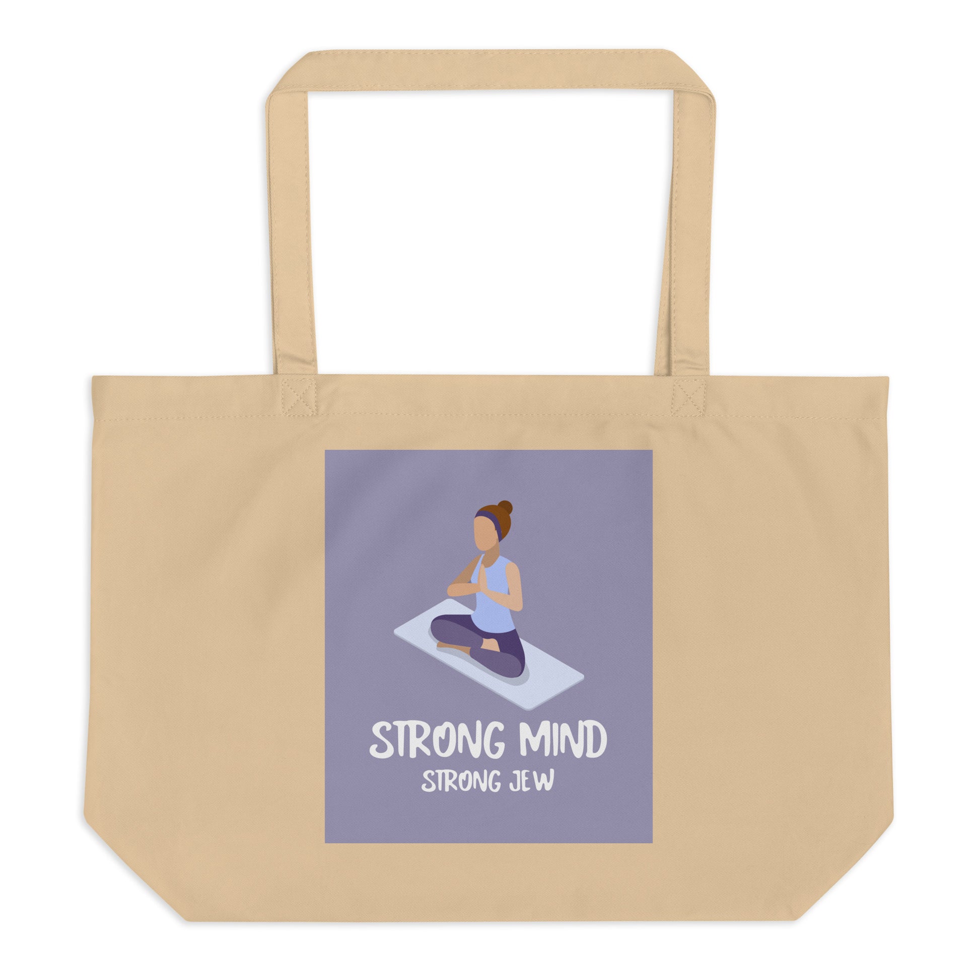 All In For Jews | Large Organic Tote Bag Jouparty