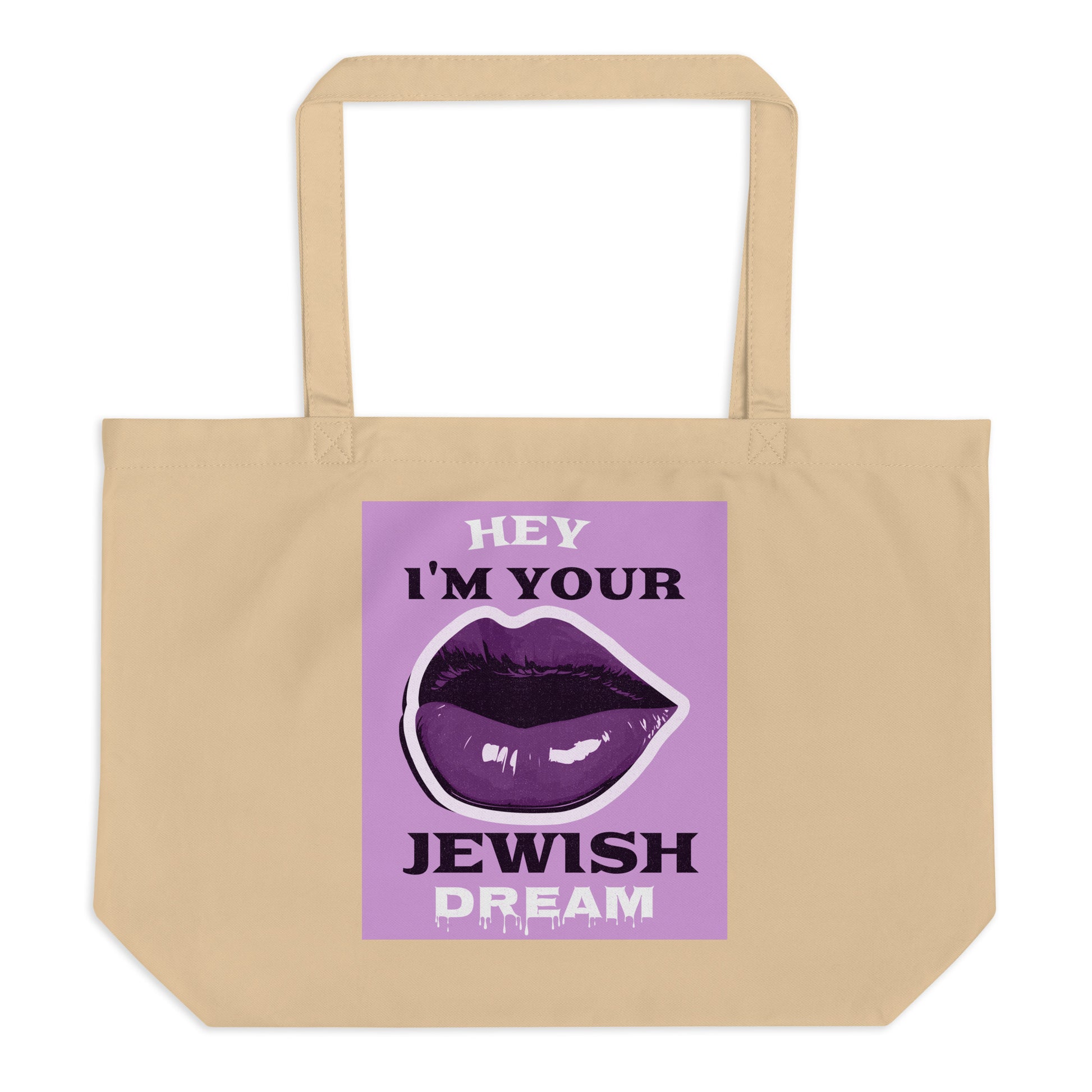 All In For Jews | Large Organic Tote Bag Jouparty