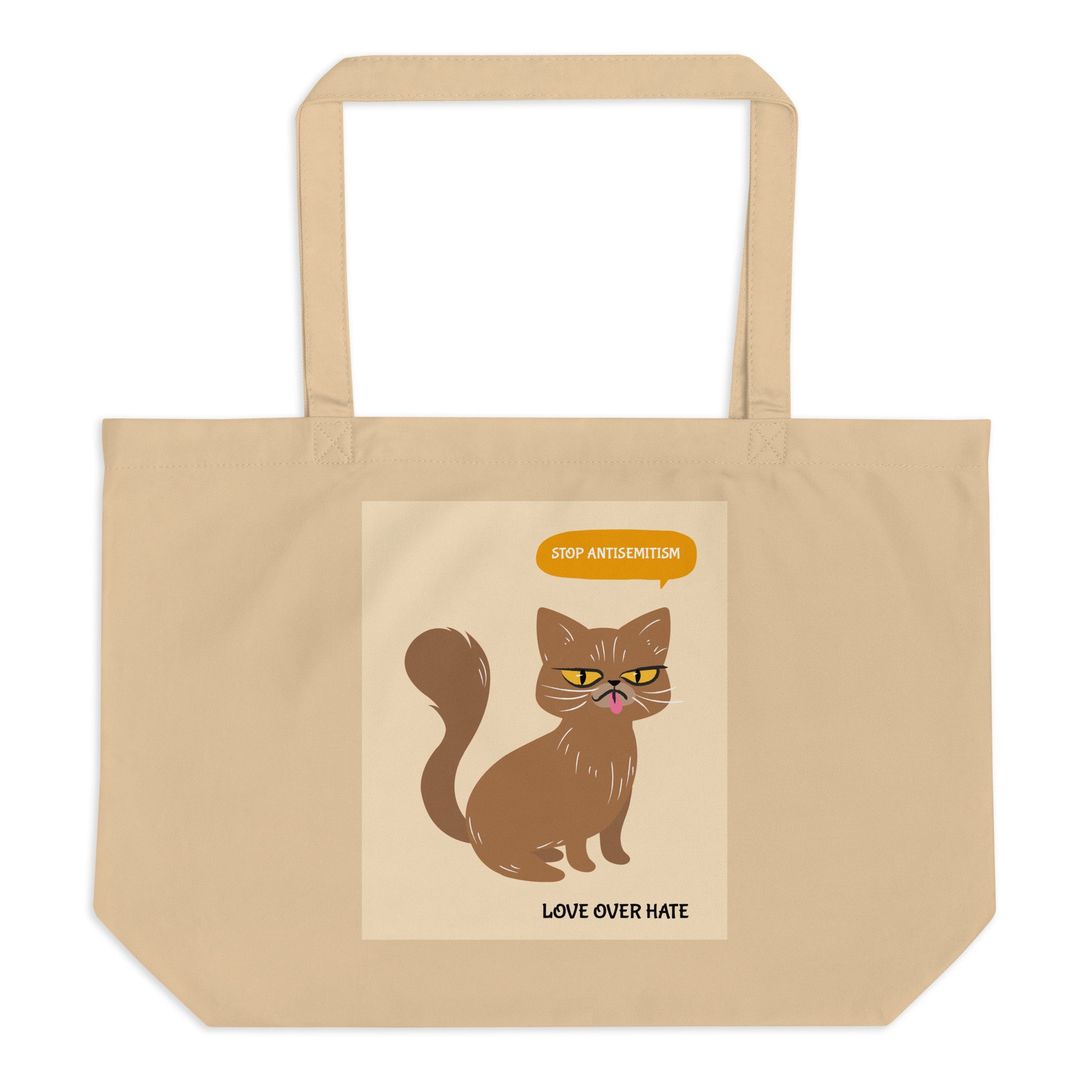 All In For Jews | Large Organic Tote Bag Jouparty