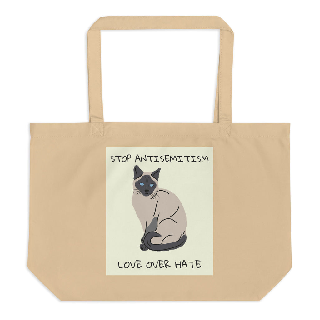 All In For Jews | Large Organic Tote Bag Jouparty