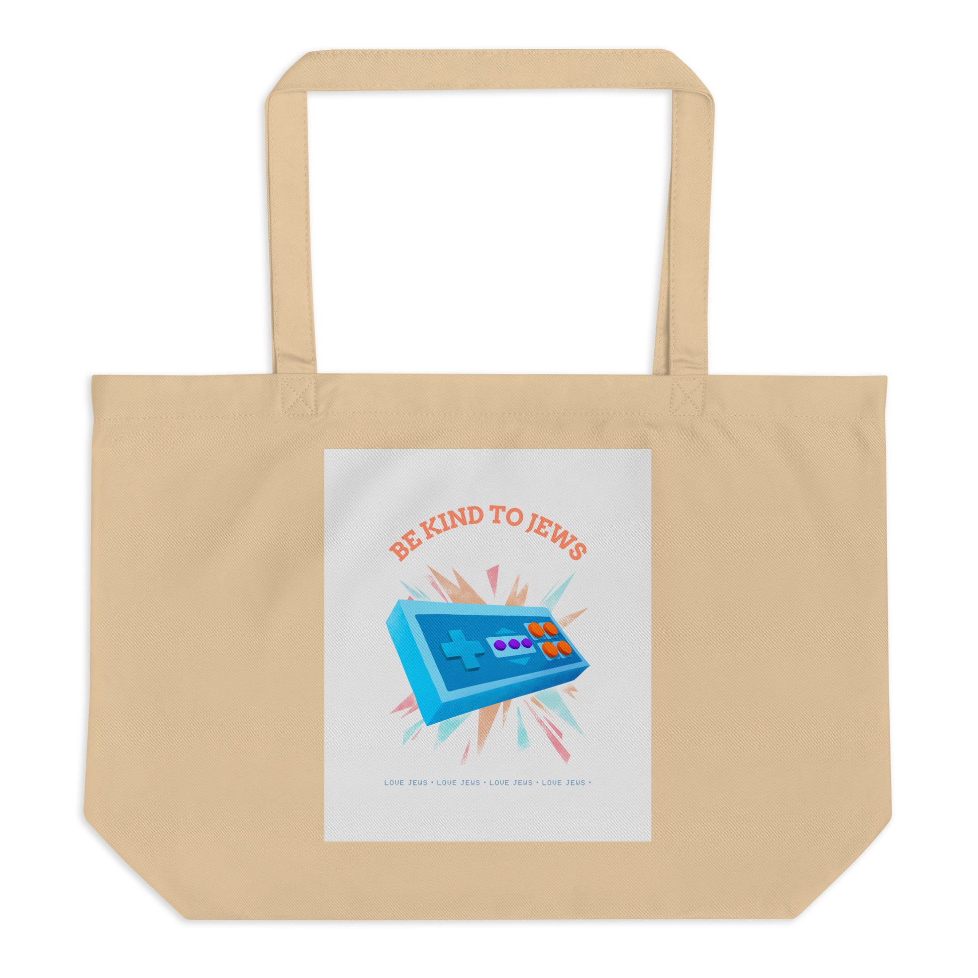 All In For Jews | Large Organic Tote Bag
