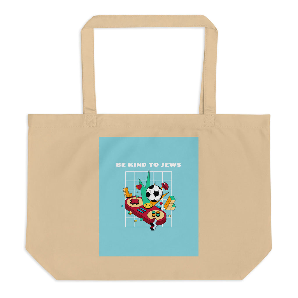 All In For Jews | Large Organic Tote Bag