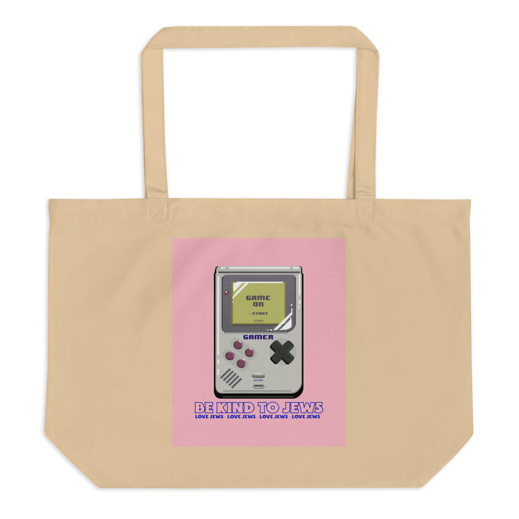 All In For Jews | Large Organic Tote Bag Jouparty
